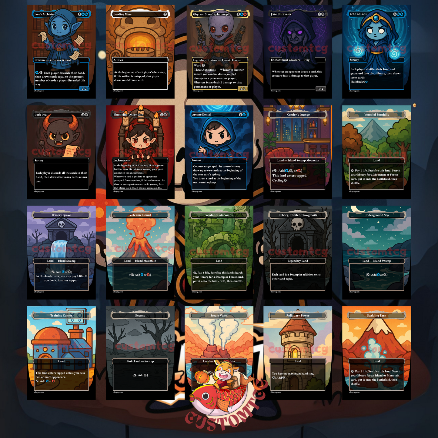 Nekusar, the Mindrazer Chibi Deck