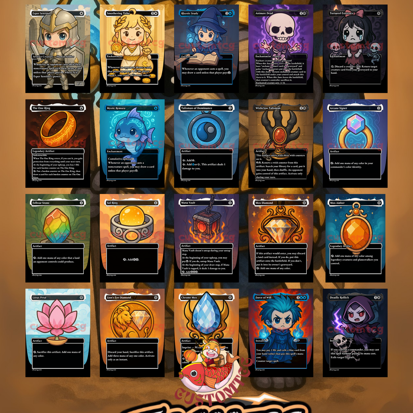 Hashaton, Scarab’s Fist Chibi Deck