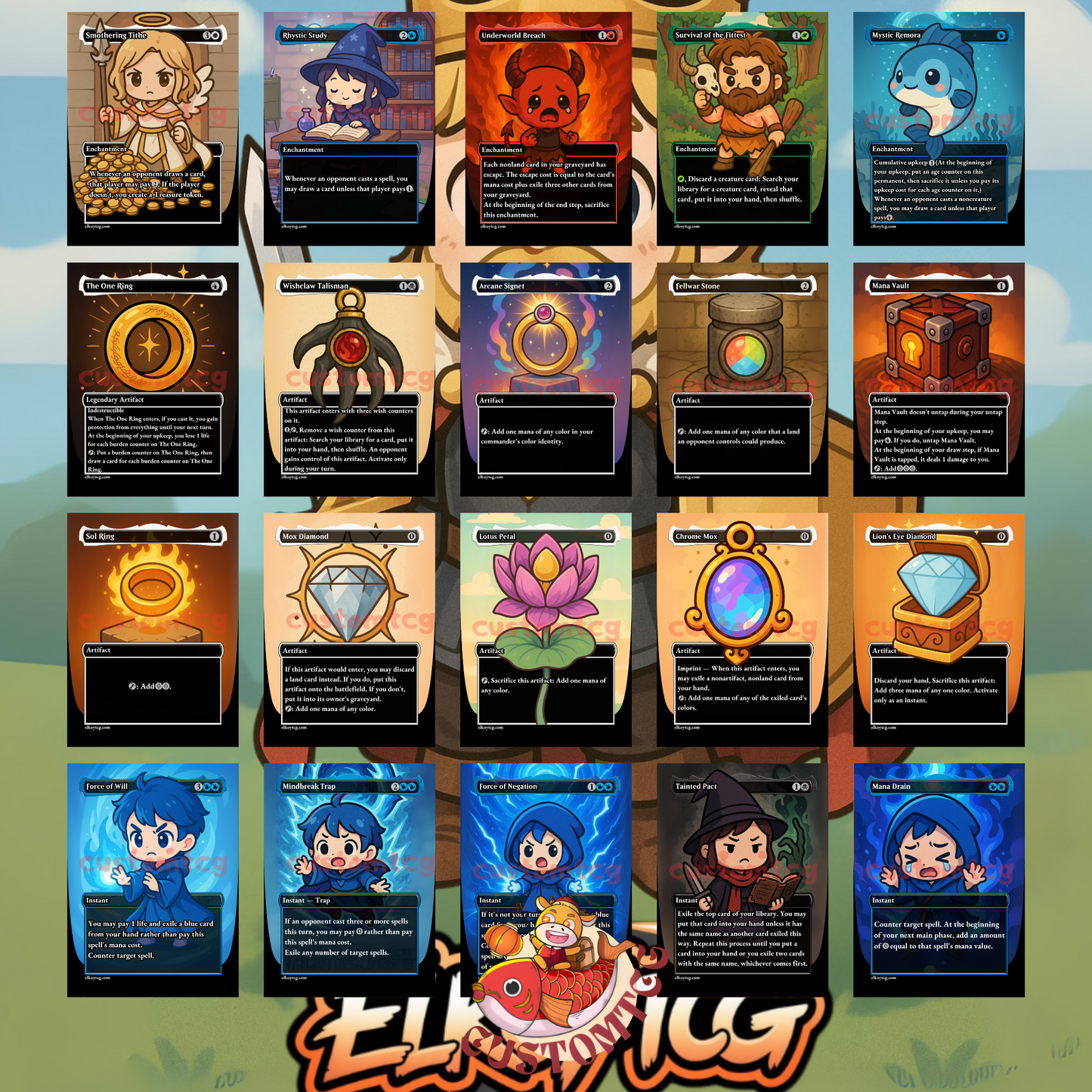 Kenrith, the Returned King Chibi deck
