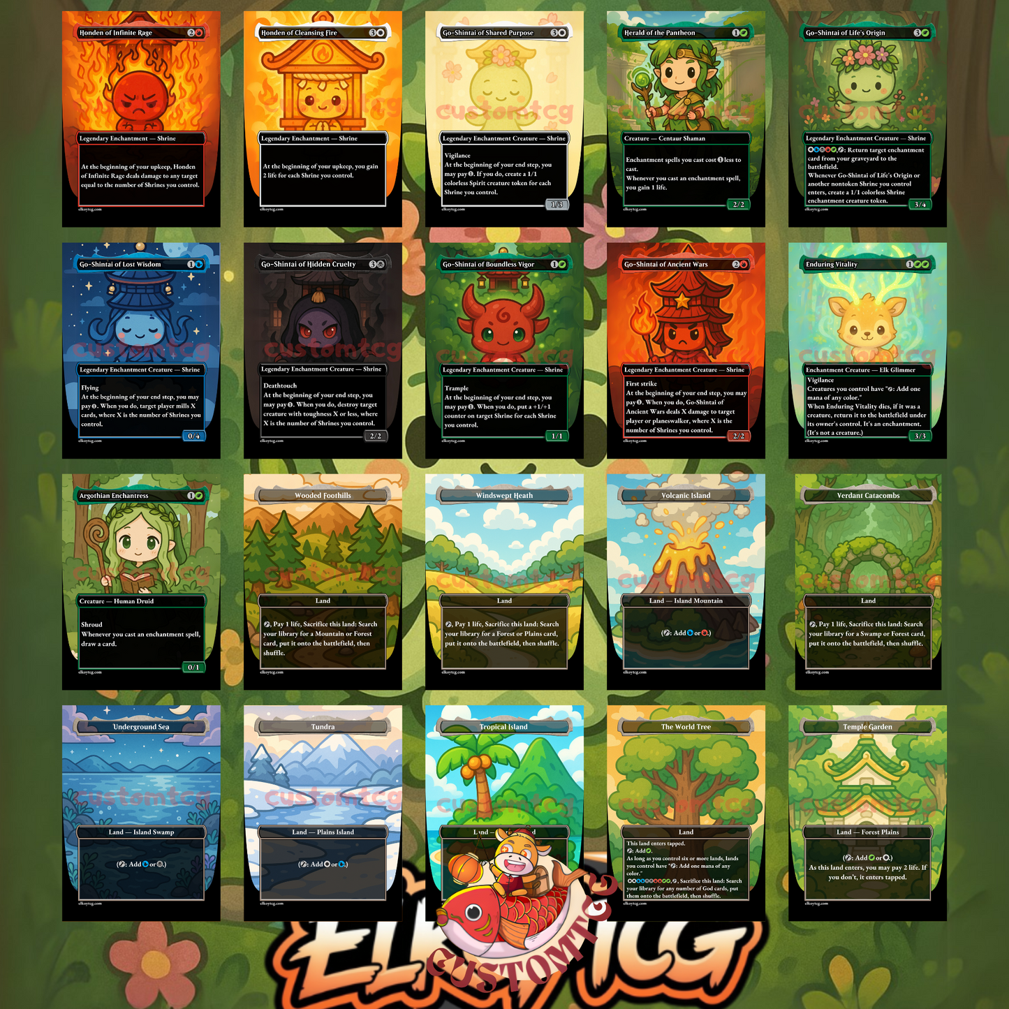 Go-Shintai of Life's Origin Custom Deck