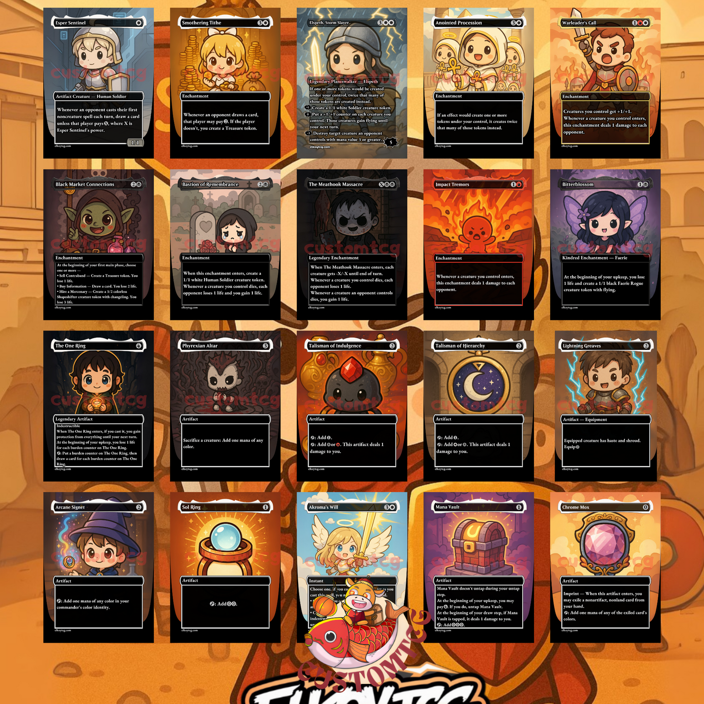 Caesar Chibi Deck