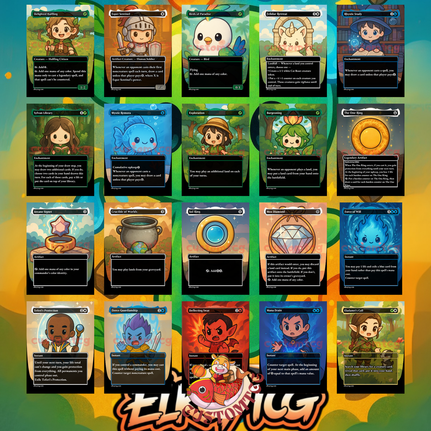Omnath, Locus Of Creation Custom Deck