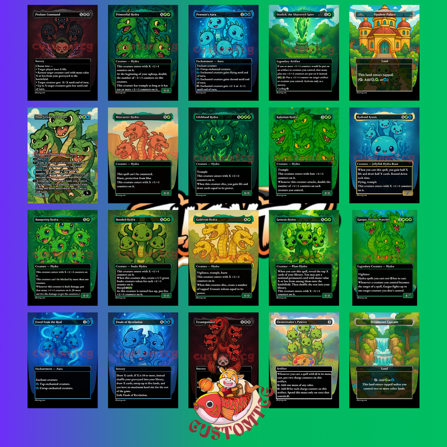 Zaxara Custom Deck