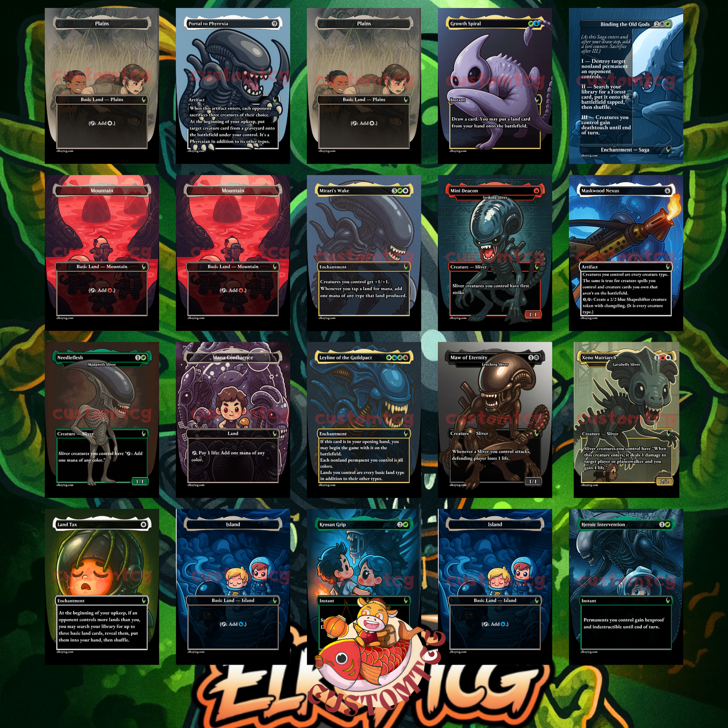 Alien Chibi Deck