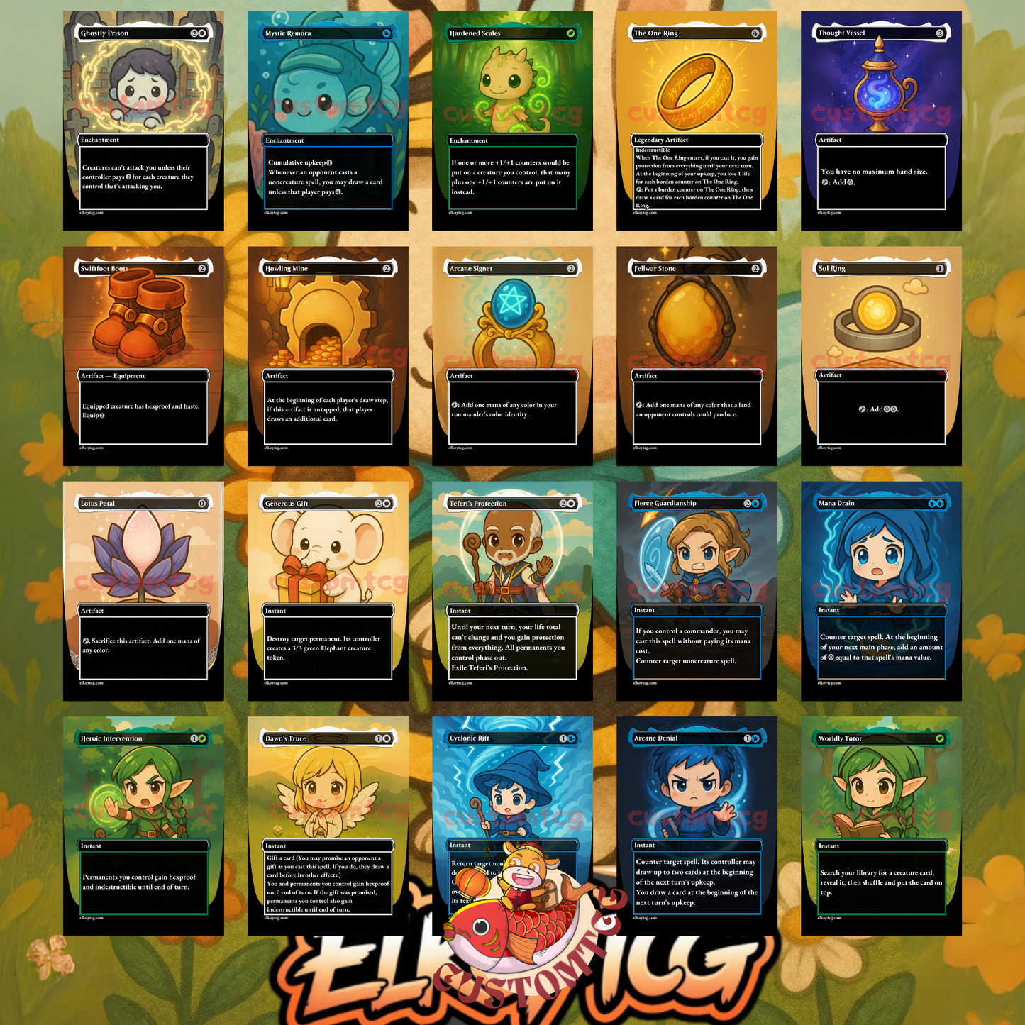 Ms. Bumbleflower Chibi Deck