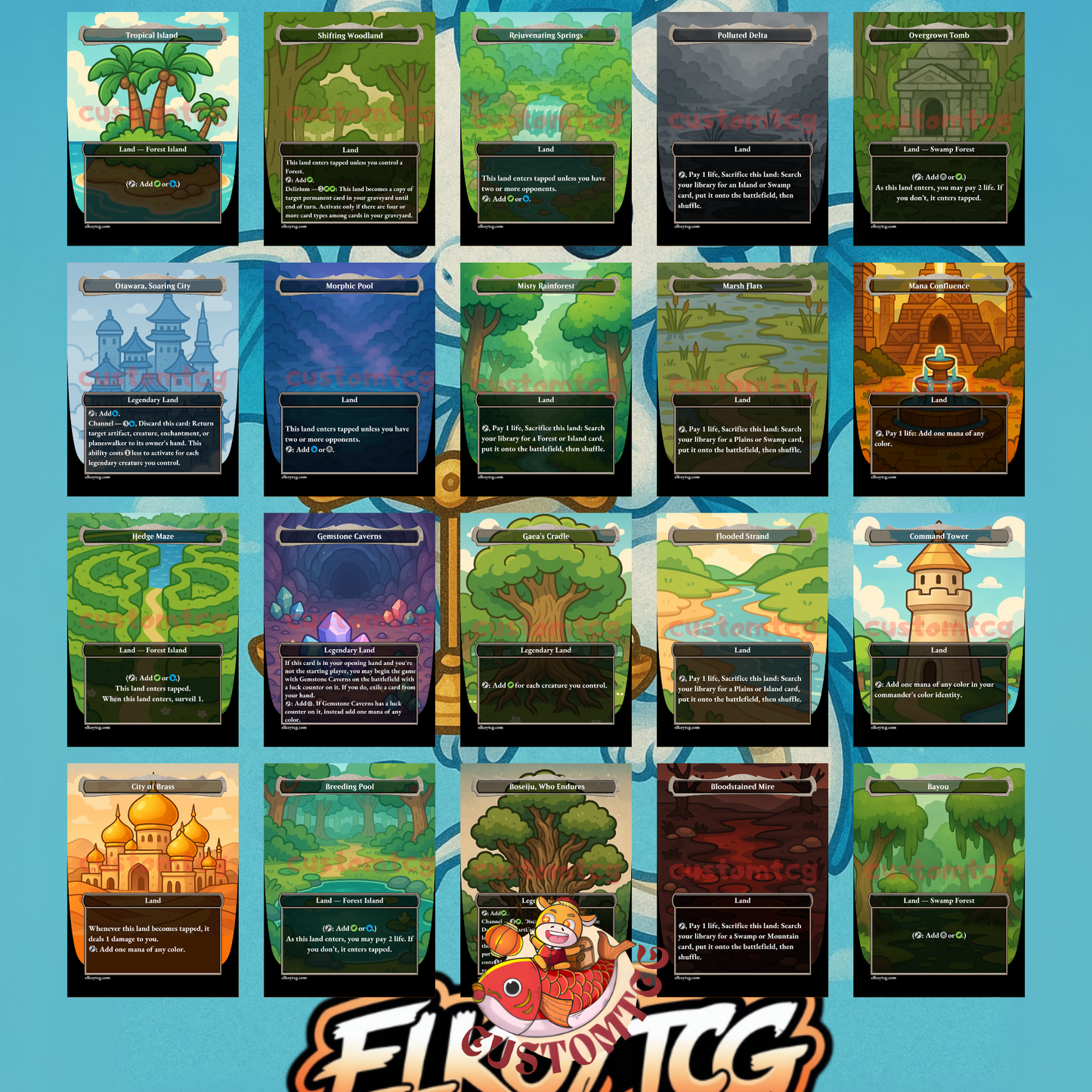 Teval Chibi Deck