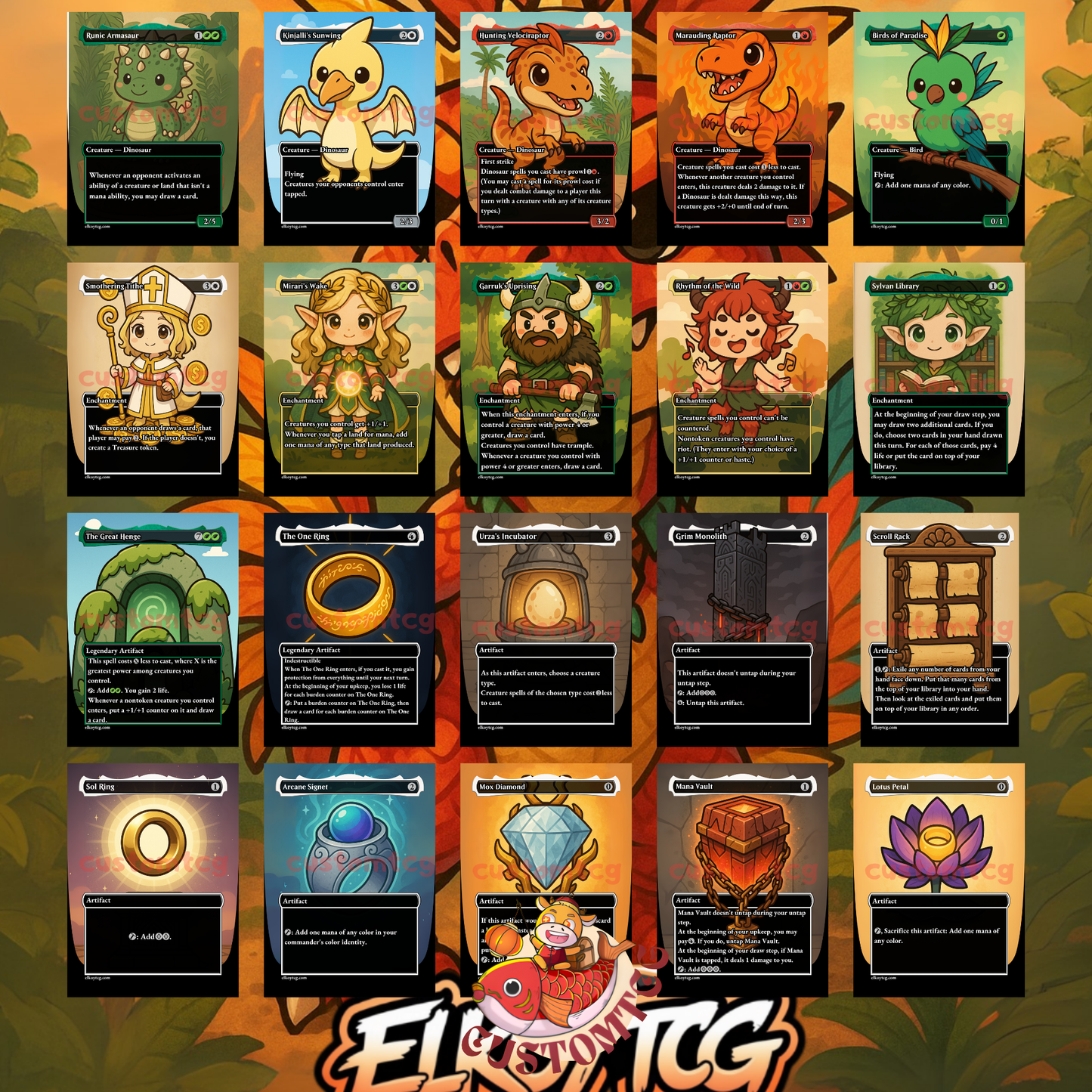 Gishath, Sun's Avatar Chibi Deck
