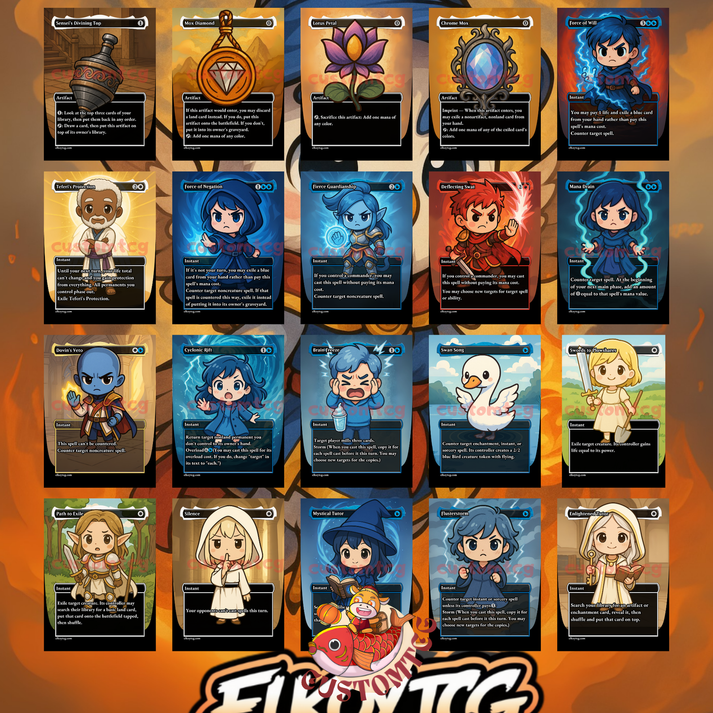 Kykar Chibi Deck