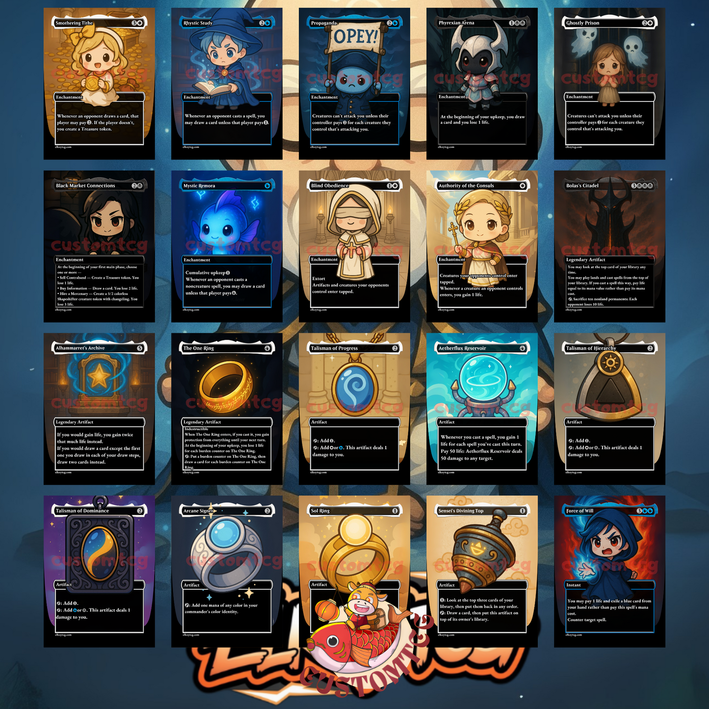 Oloro Chibi Deck