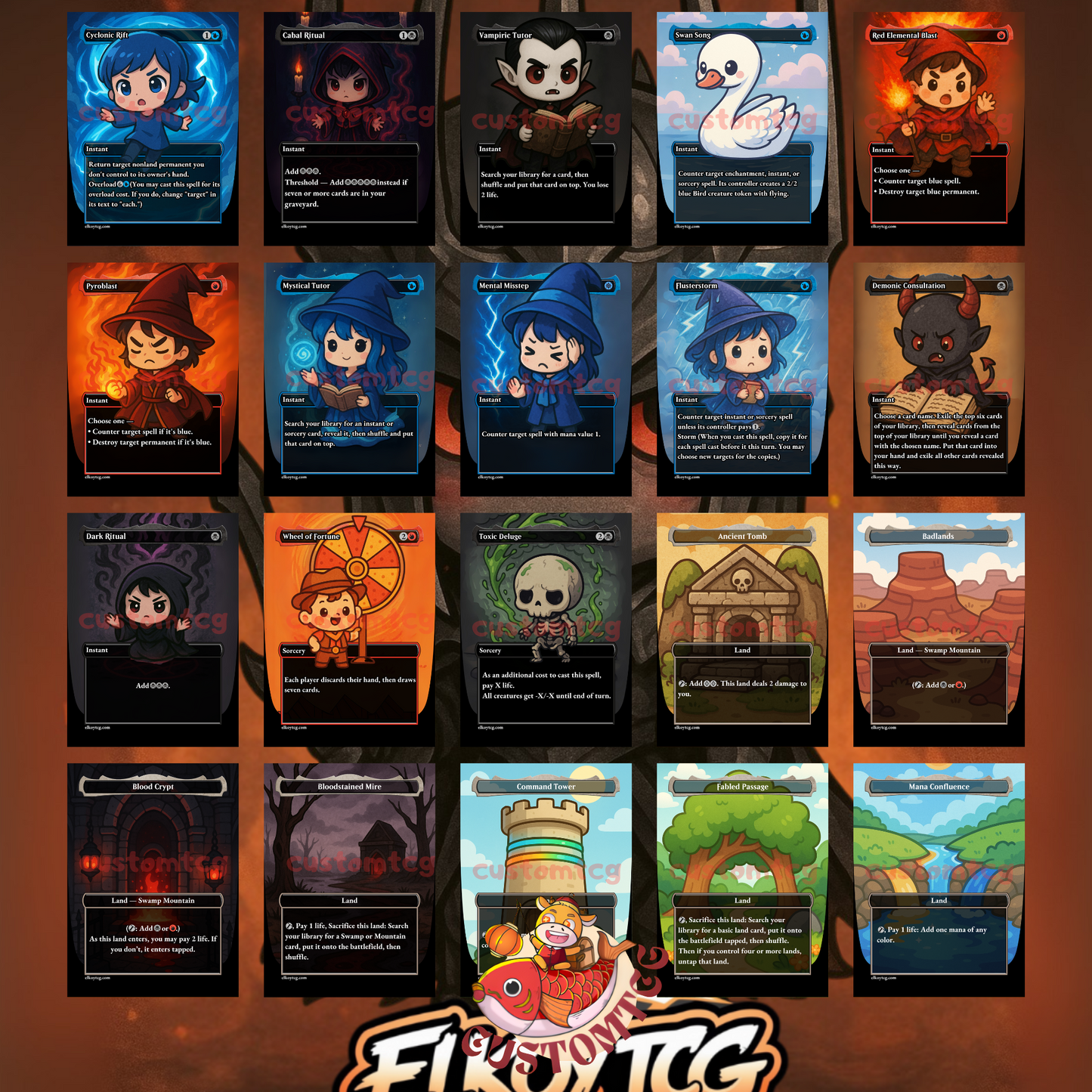 Sauron Chibi Deck