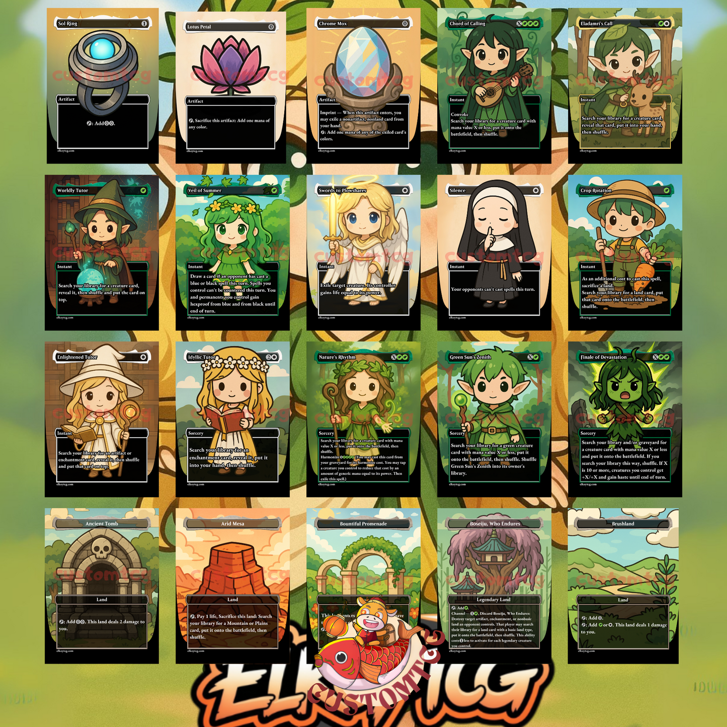 Sythis Chibi Deck