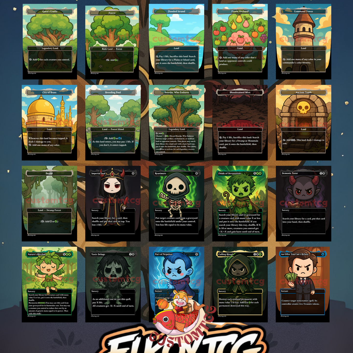 The Wise Mothman Chibi Deck