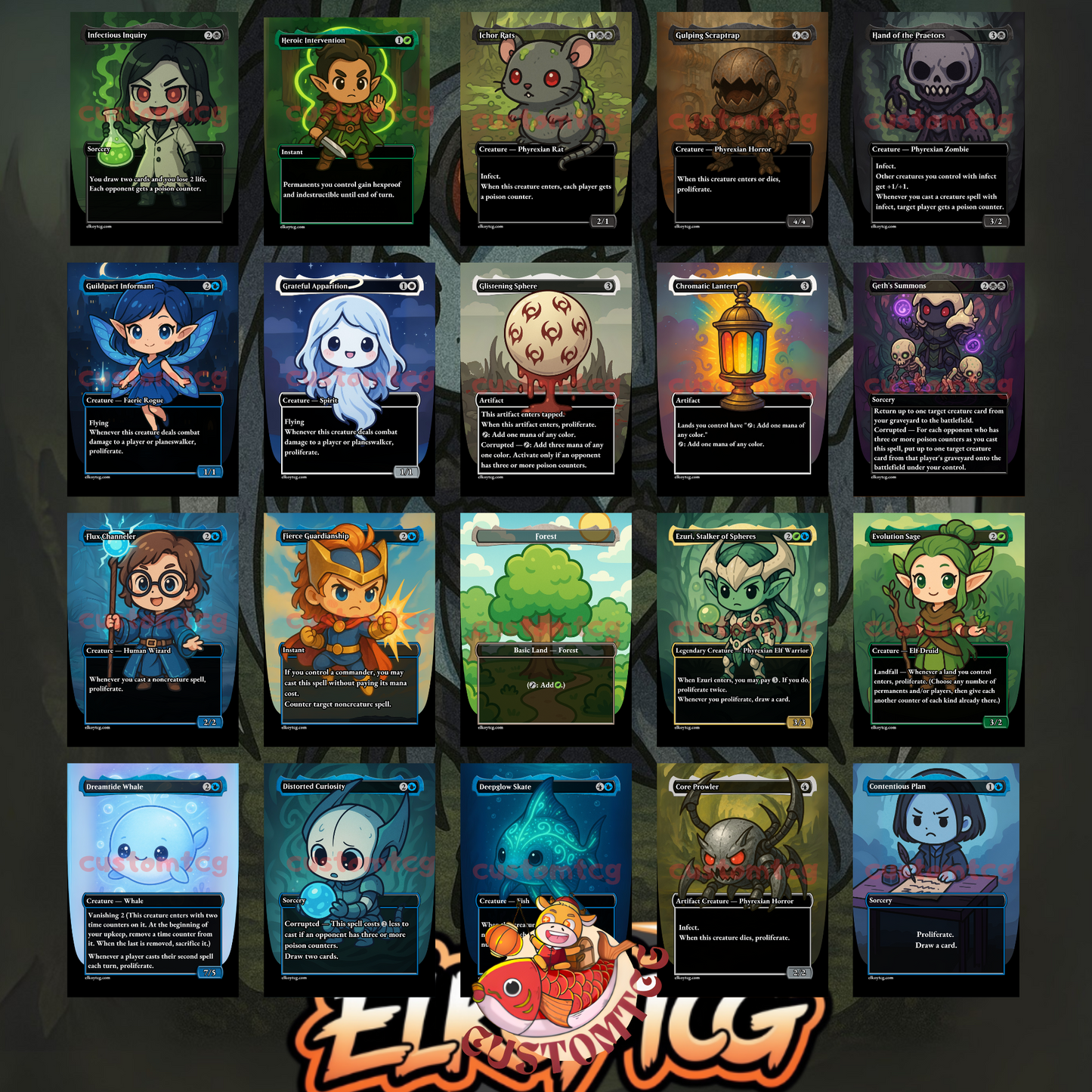 Atraxa Infect Chibi Deck