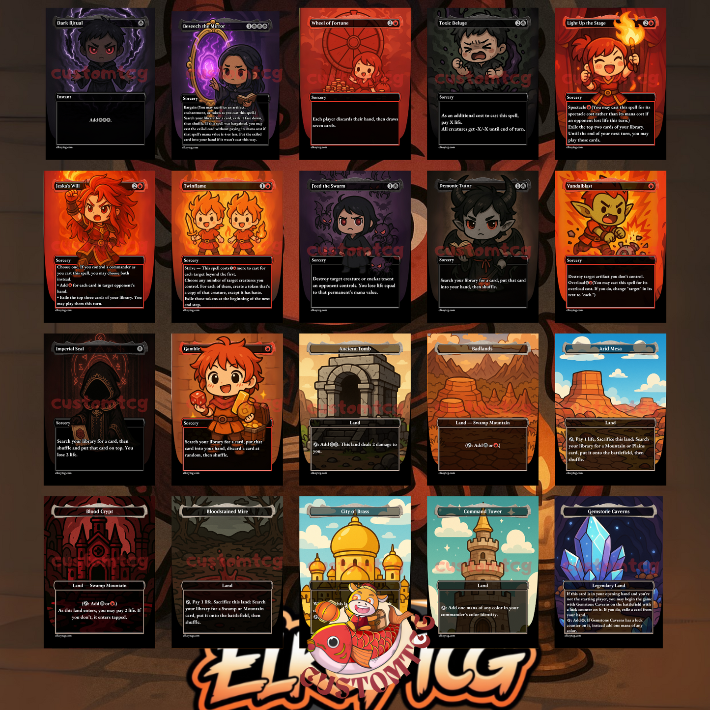 Prosper, Tome-Bound Chibi Deck