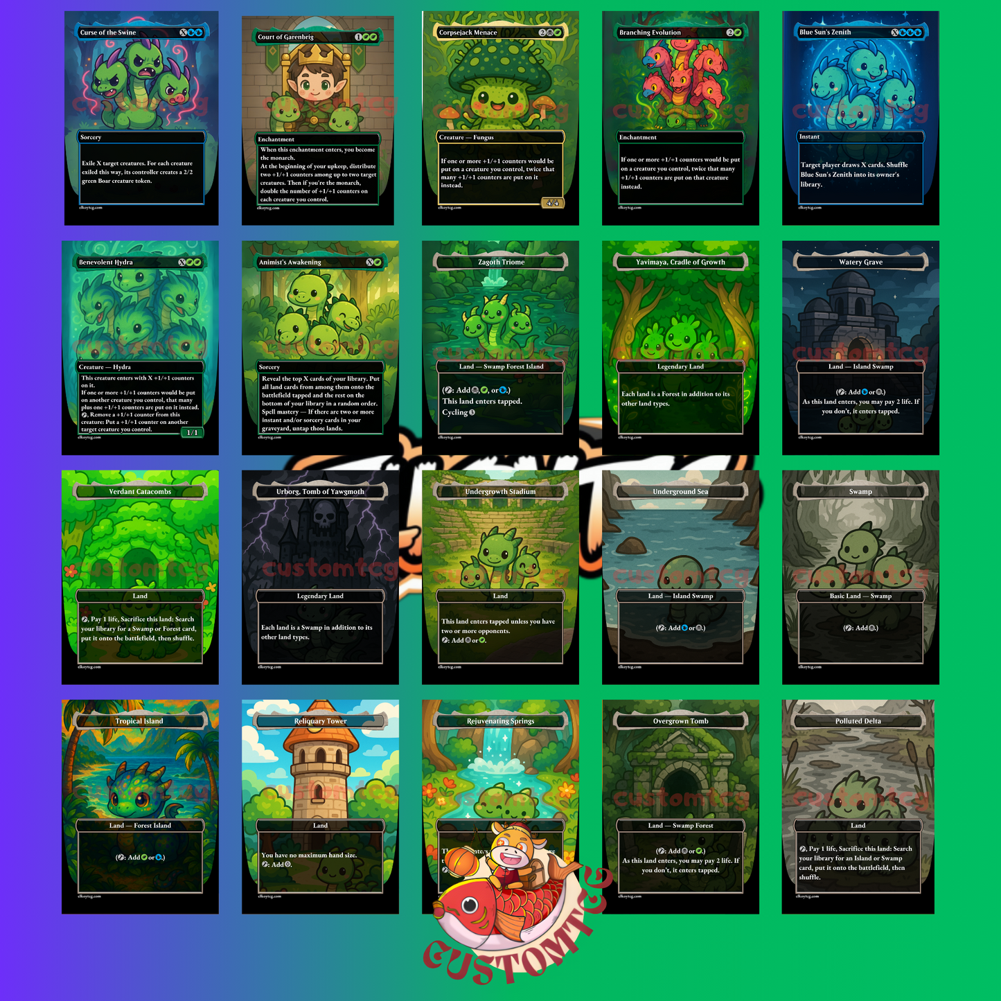 Zaxara Custom Deck