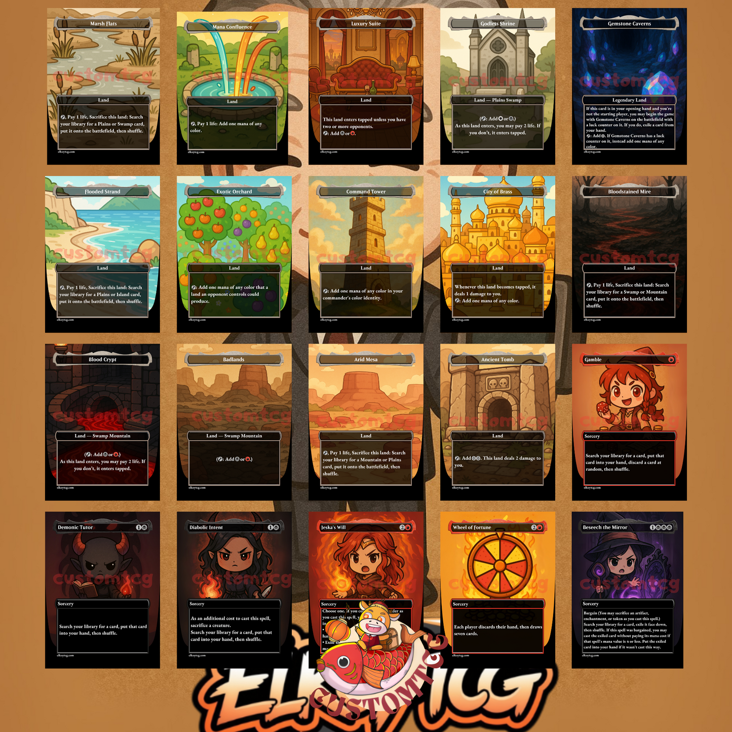 Mr. House Chibi Deck