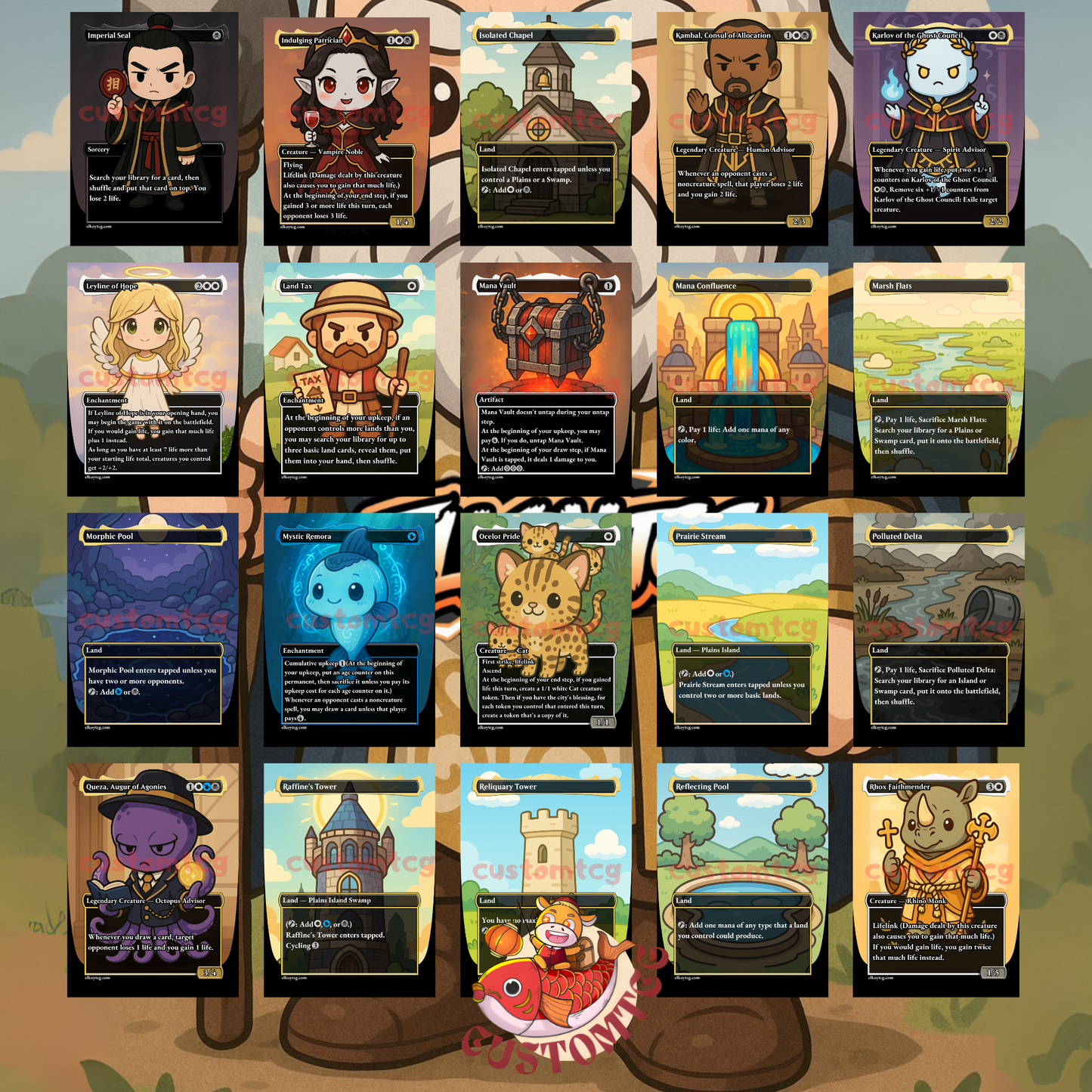 Oloro Chibi Deck