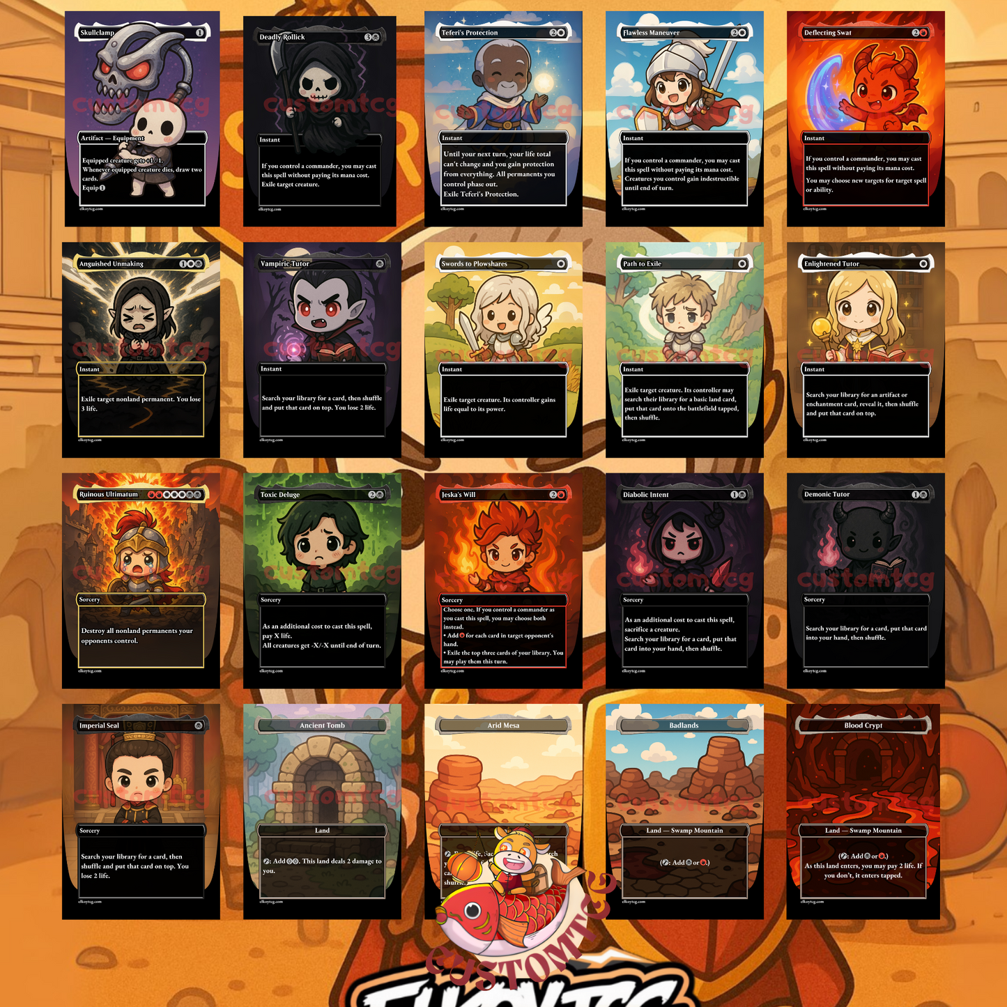 Caesar Chibi Deck