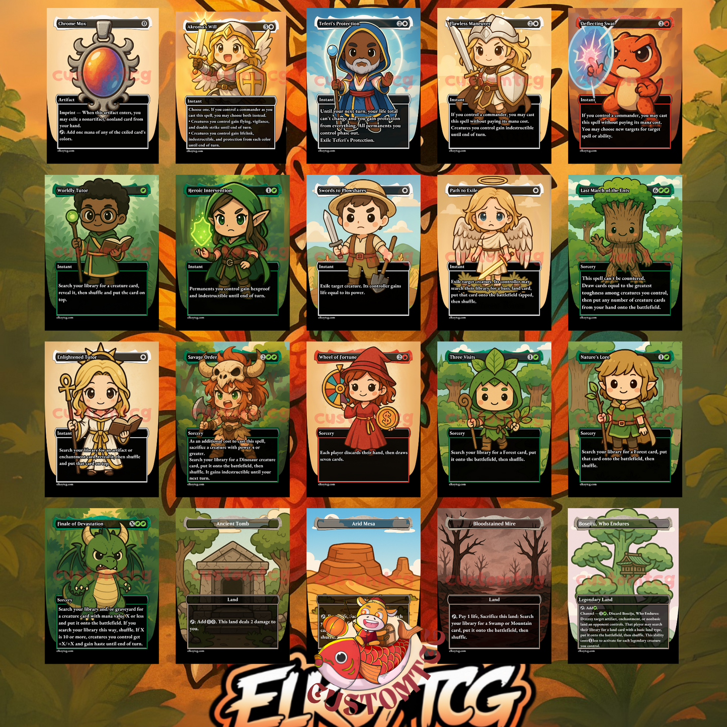 Gishath, Sun's Avatar Chibi Deck