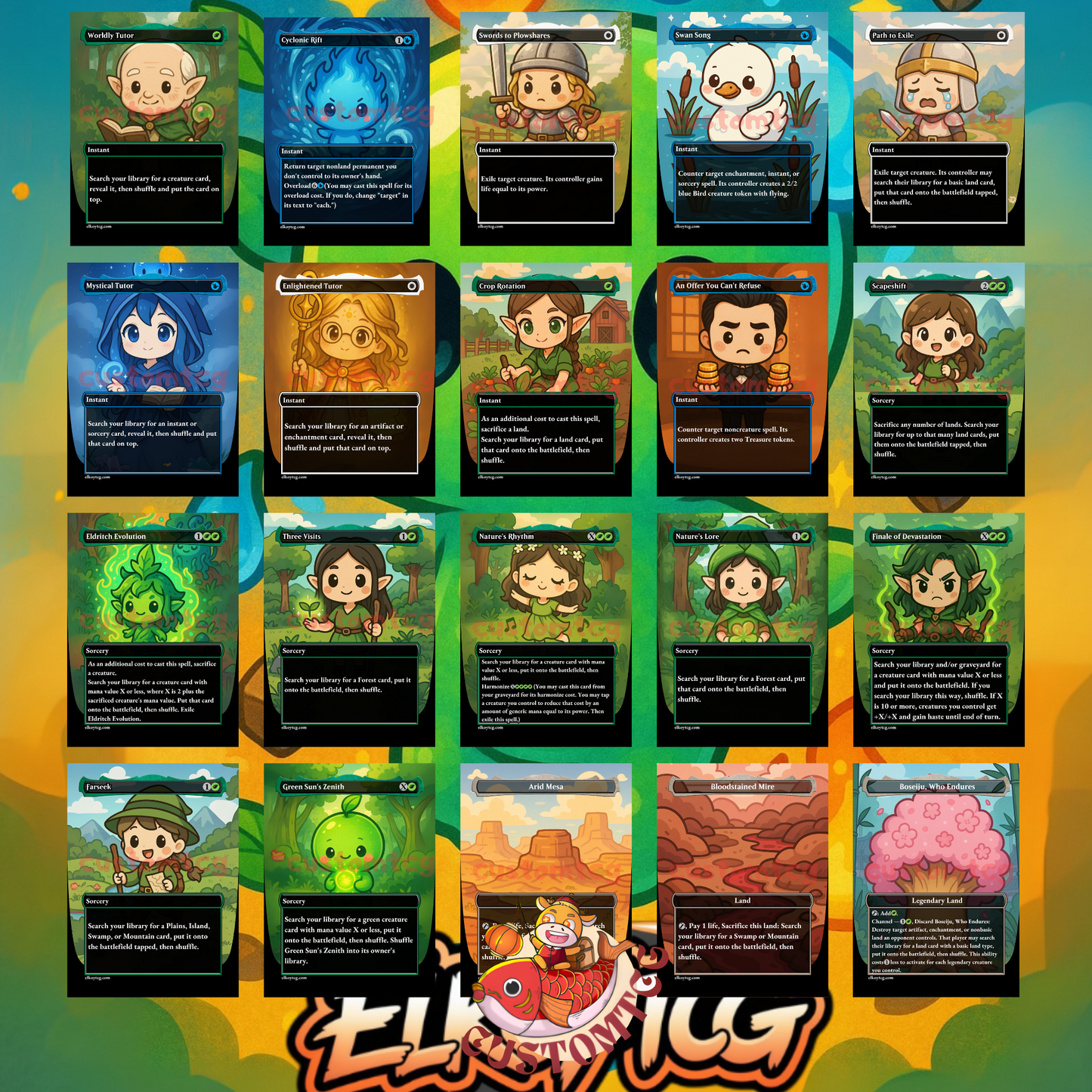 Omnath, Locus Of Creation Custom Deck