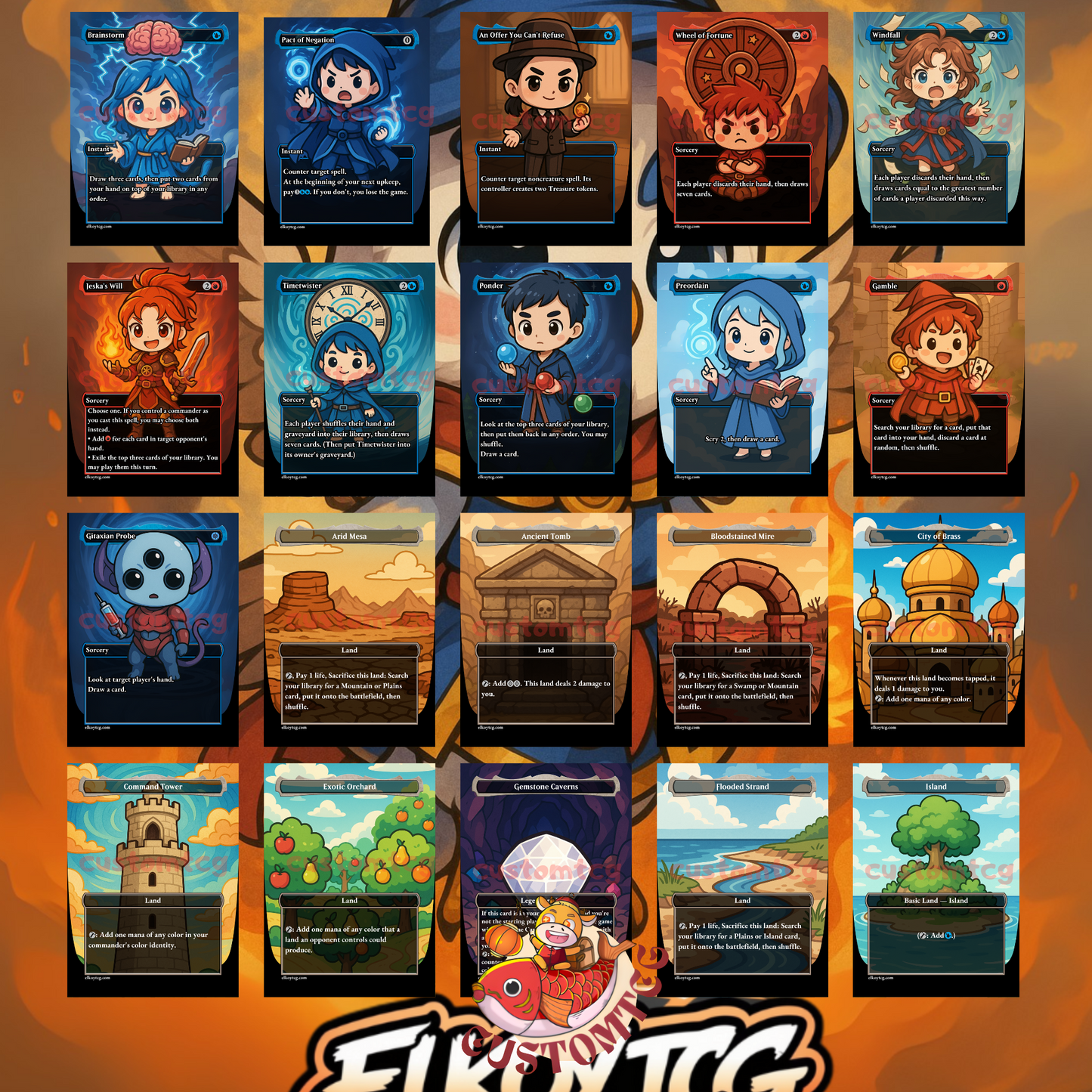 Kykar Chibi Deck