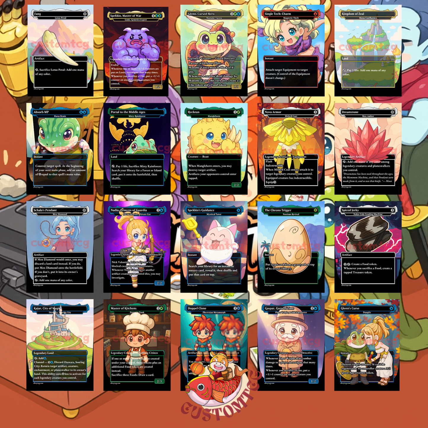 Chrono Trigger Chibi Deck