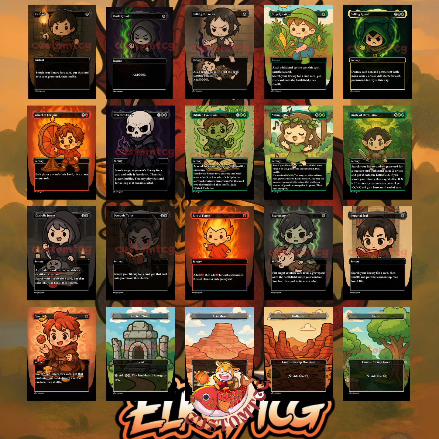Korvold, Fae-Cursed King Chibi Deck