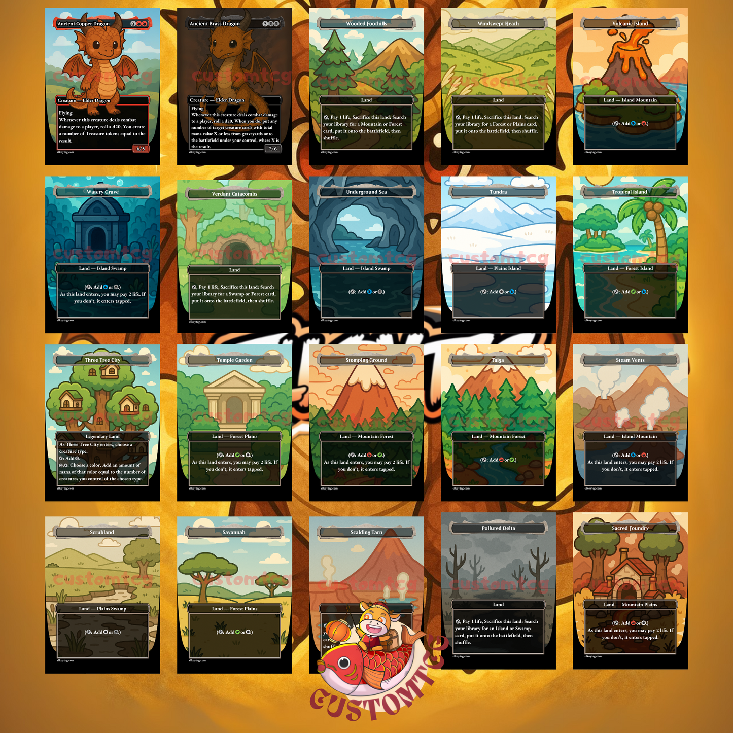 The Ur-Dragon Chibi Deck