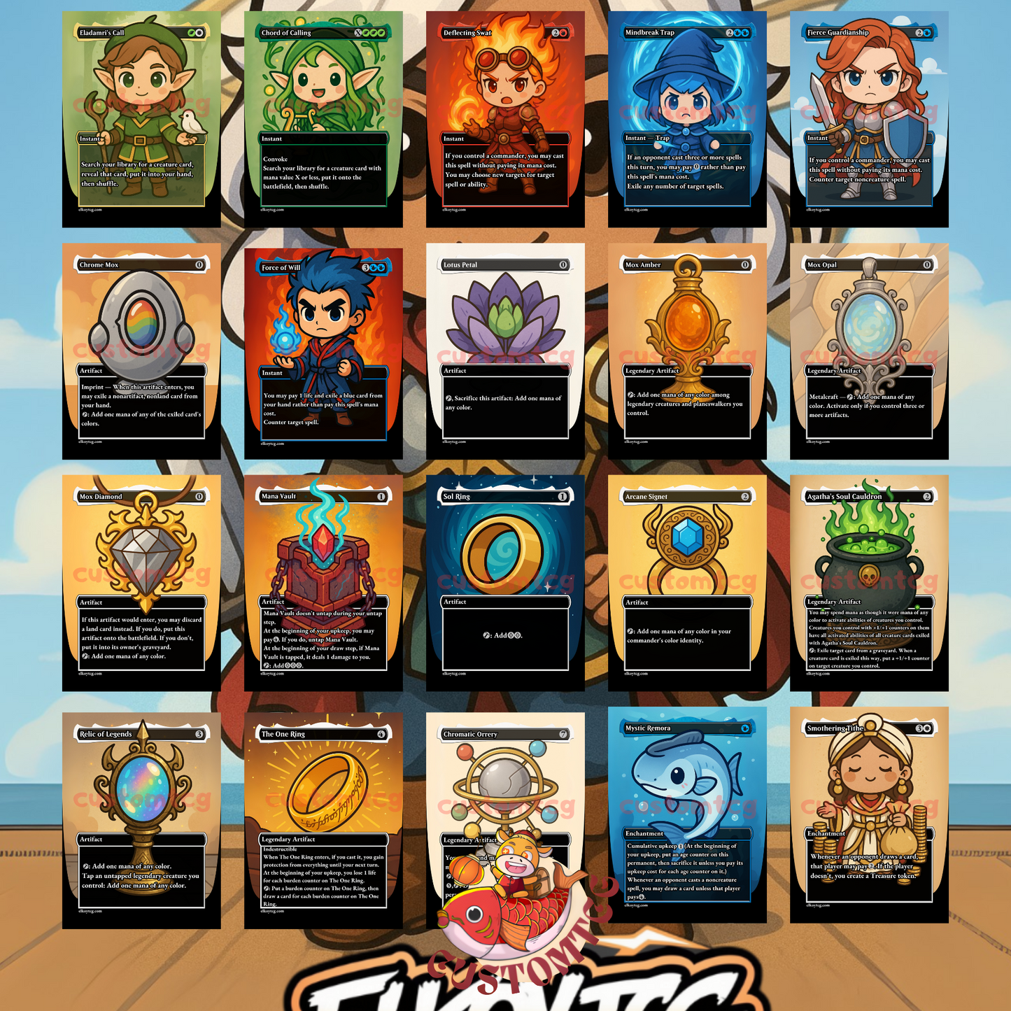 Sisay Chibi Deck
