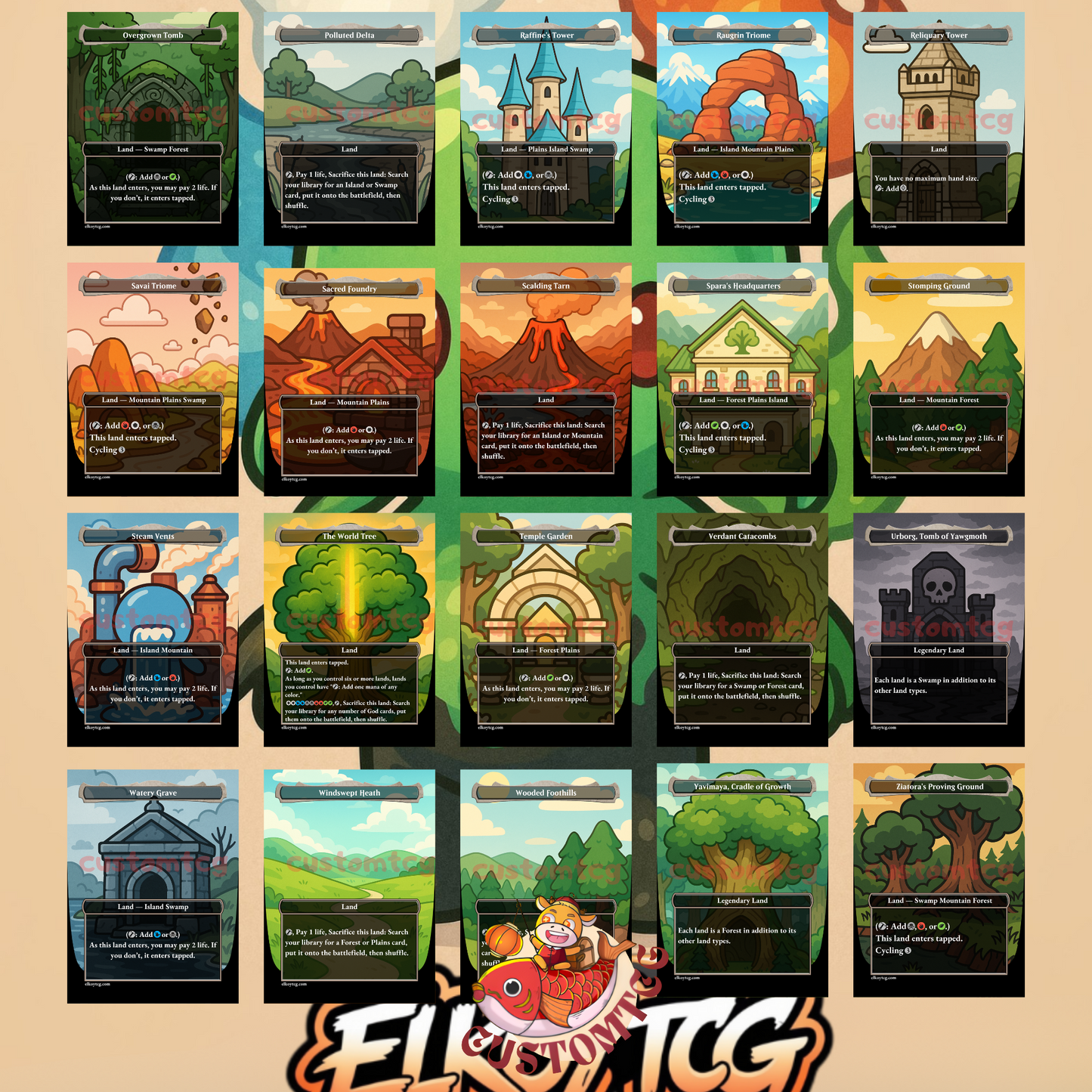 Omnath, Locus Of All Chibi Deck