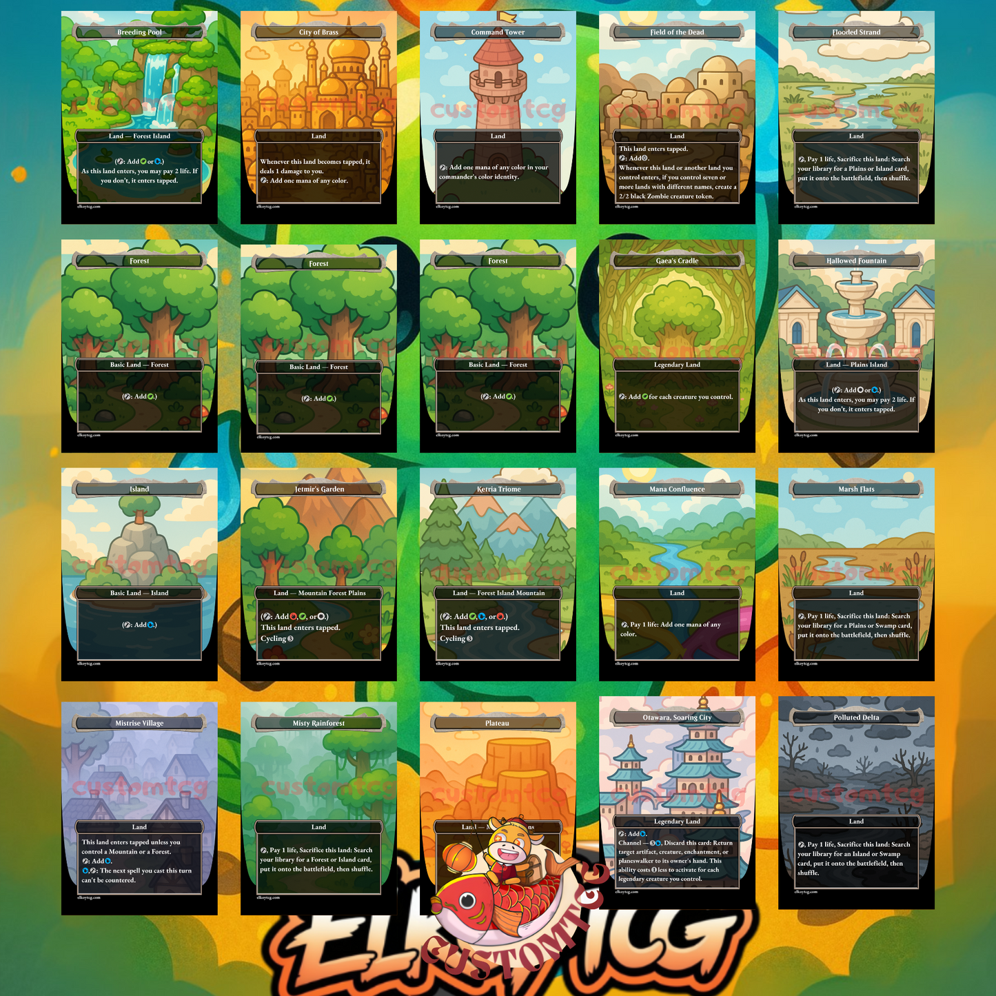 Omnath, Locus Of Creation Custom Deck