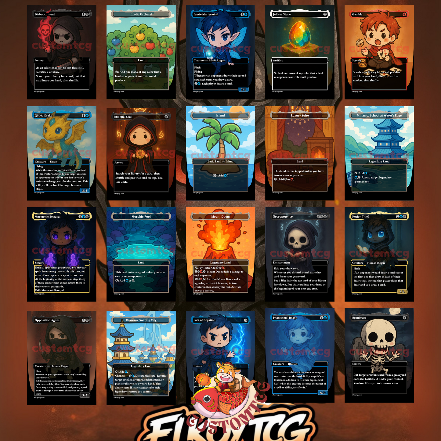 Sauron Chibi Deck