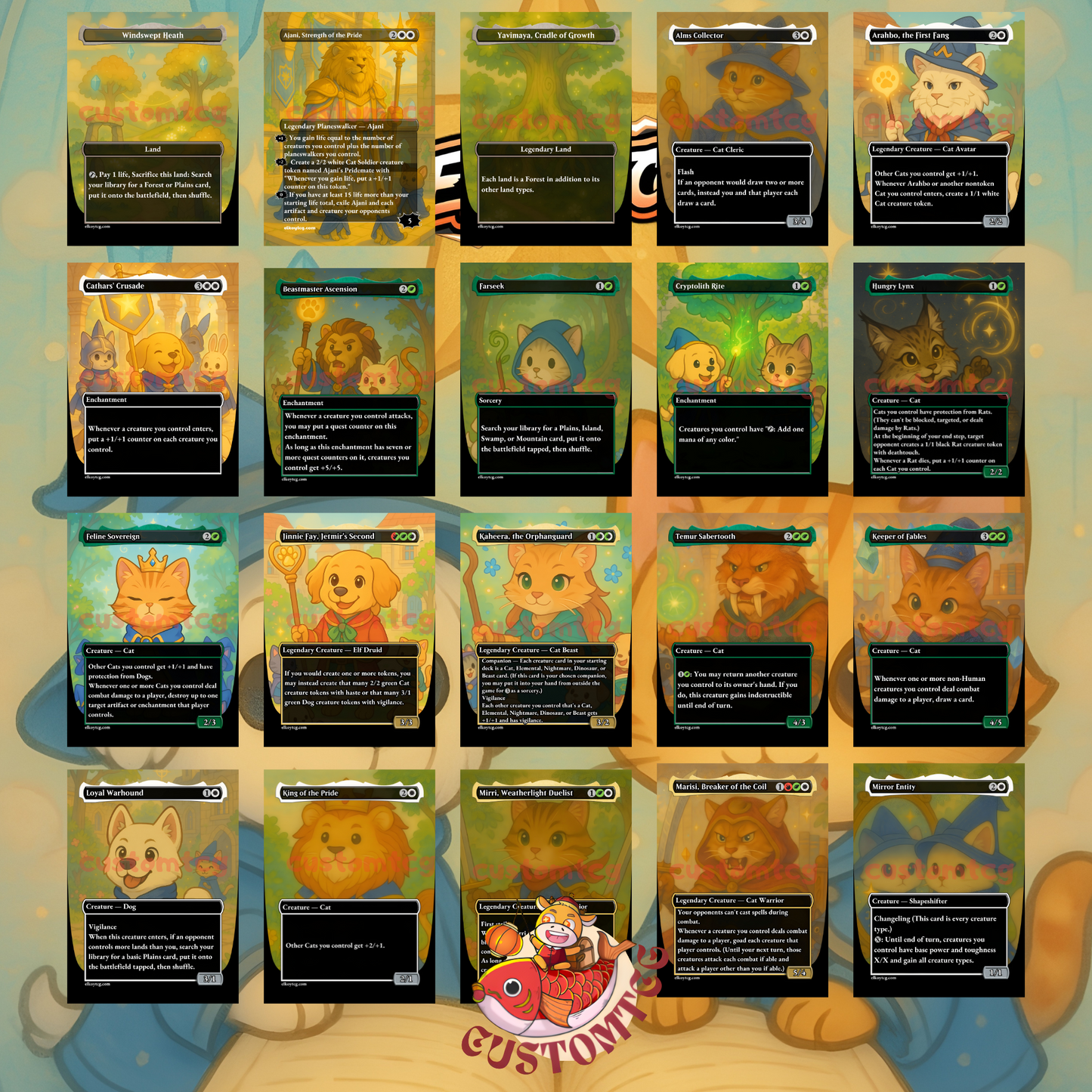 Rin and Seri Custom Deck