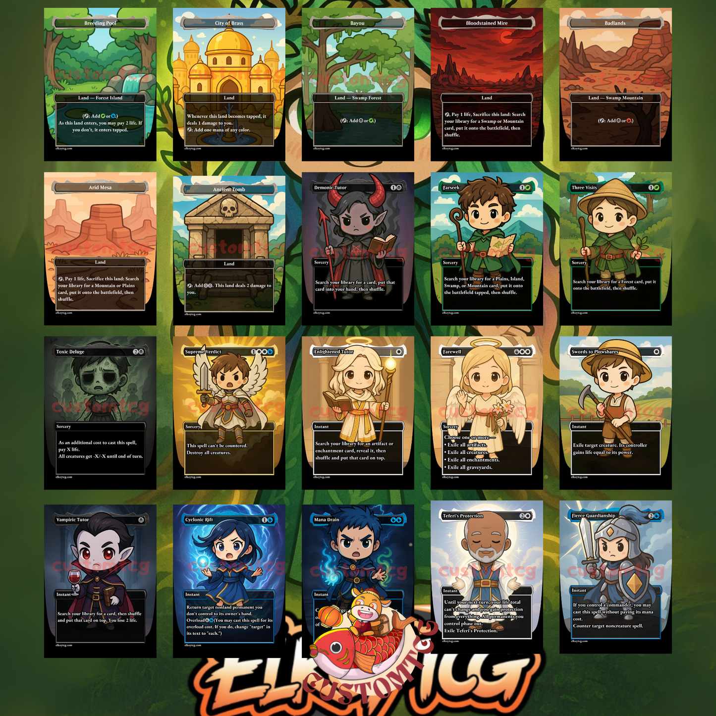 Esika Chibi Deck
