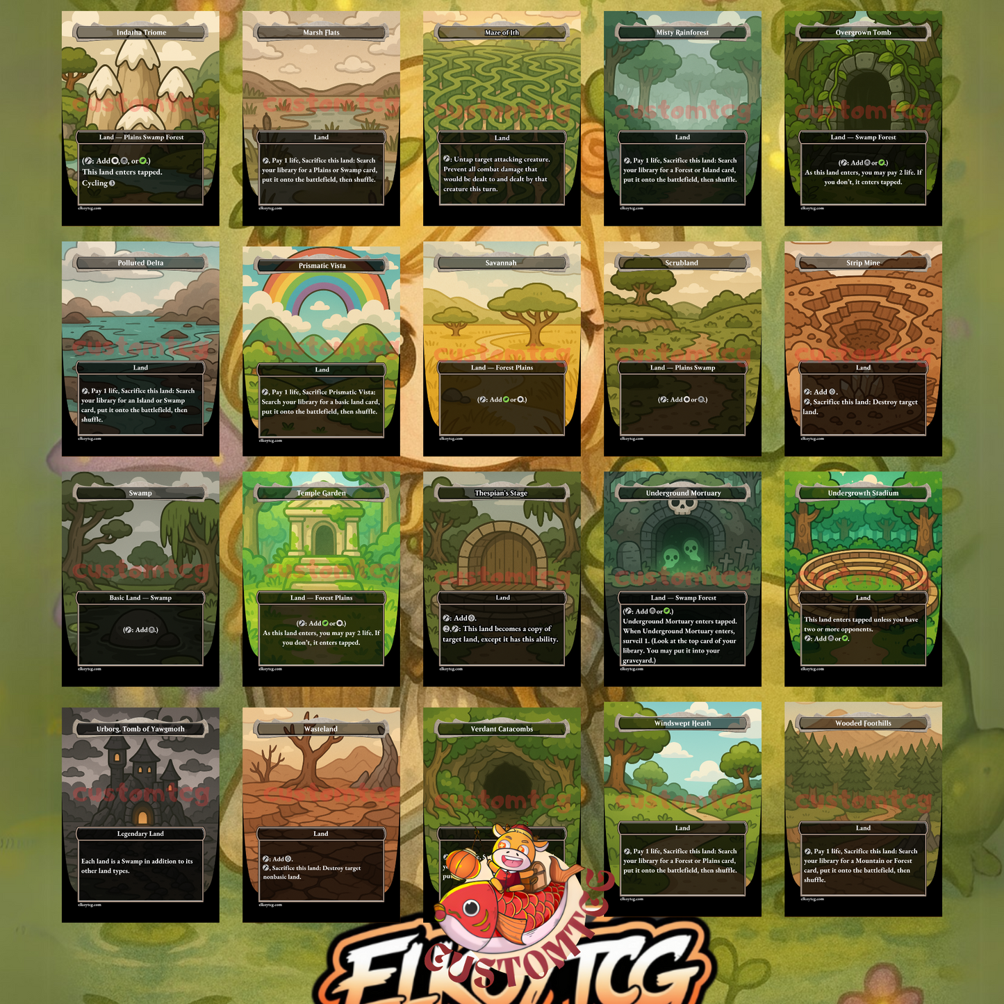 Thalia and The Gitrog Monster Custom Deck