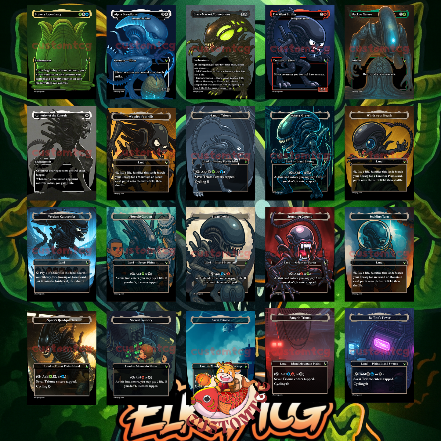 Alien Chibi Deck