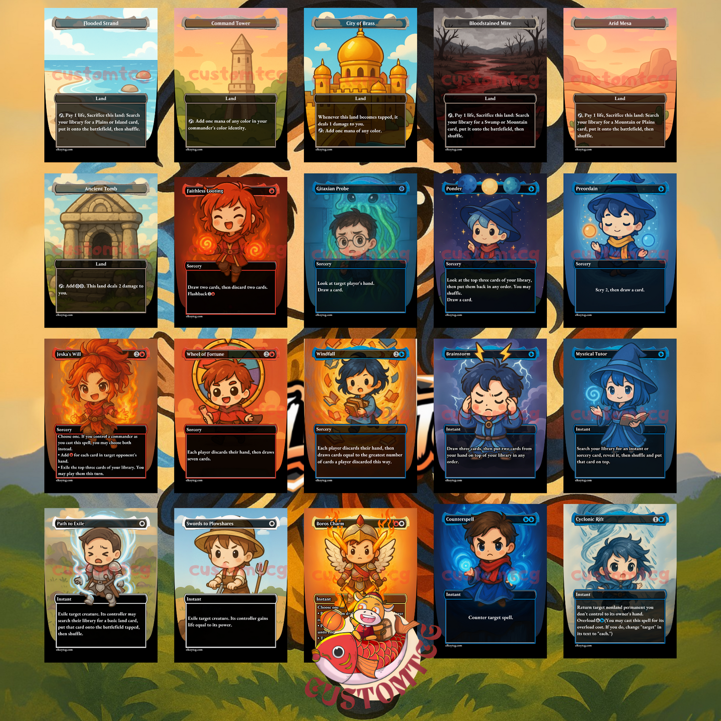 Narset Chibi Deck