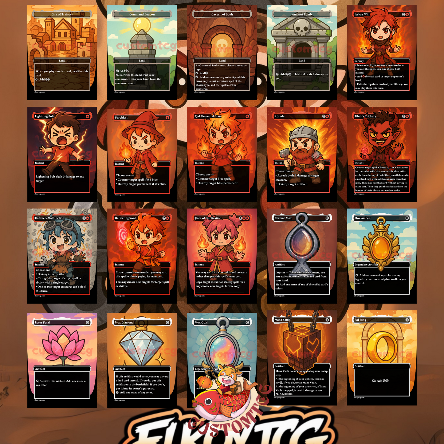 Magda, Brazen Outlaw Chibi Deck