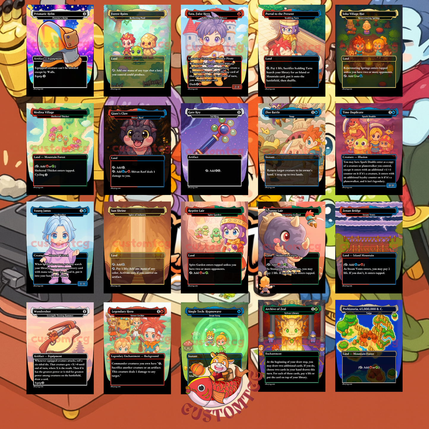 Chrono Trigger Chibi Deck