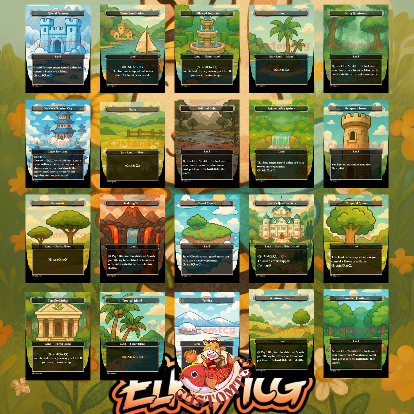 Ms. Bumbleflower Chibi Deck