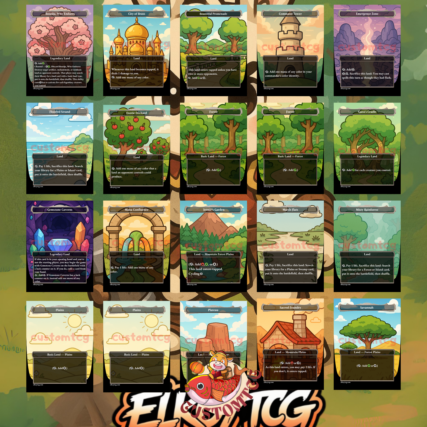 Baylen, the Haymaker Chibi Deck