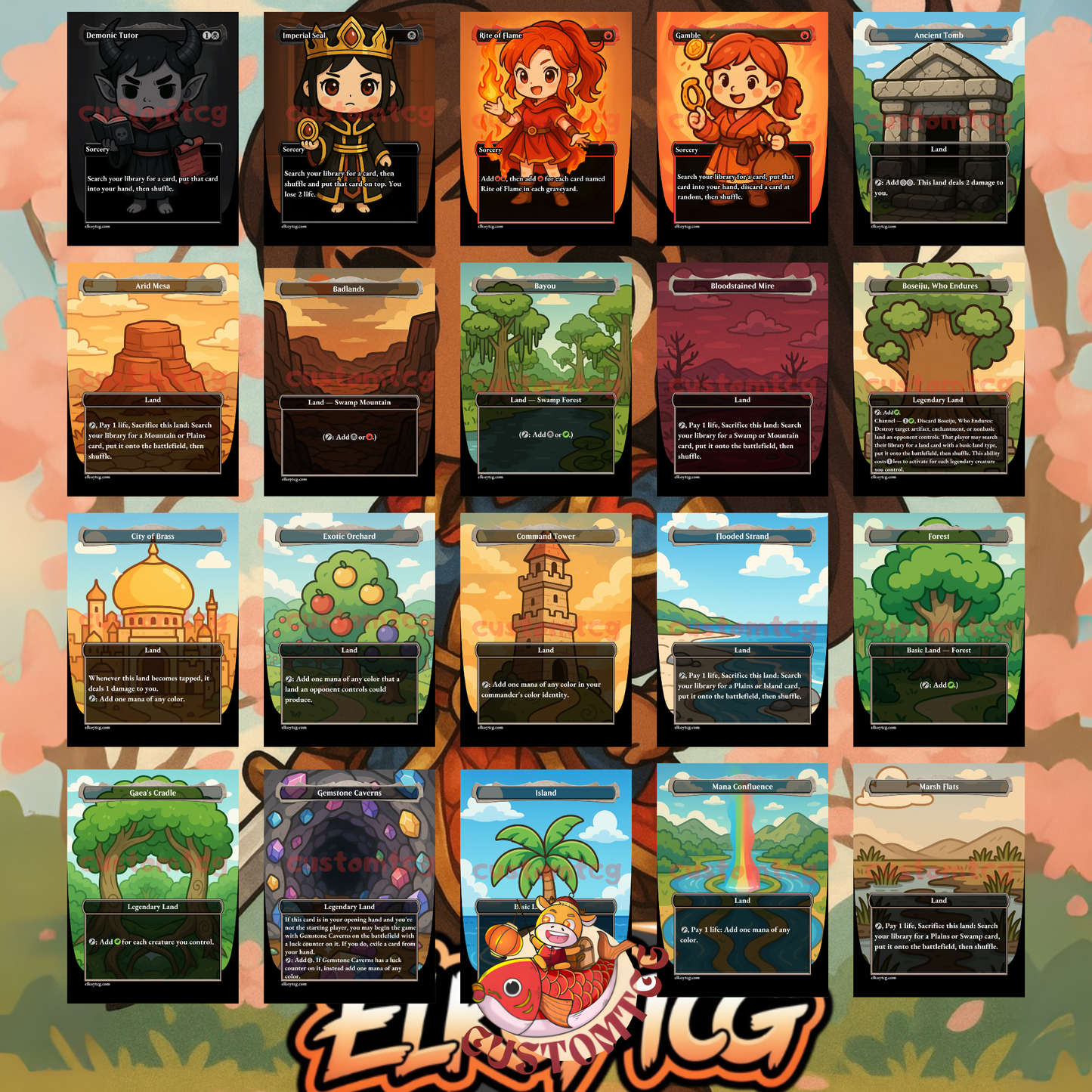 Najeela Chibi Deck