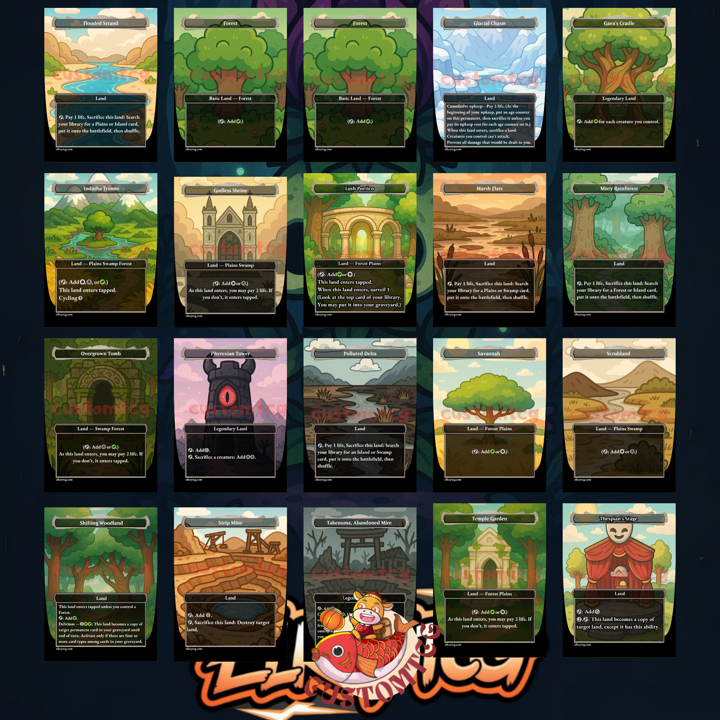 The Necrobloom Chibi Deck