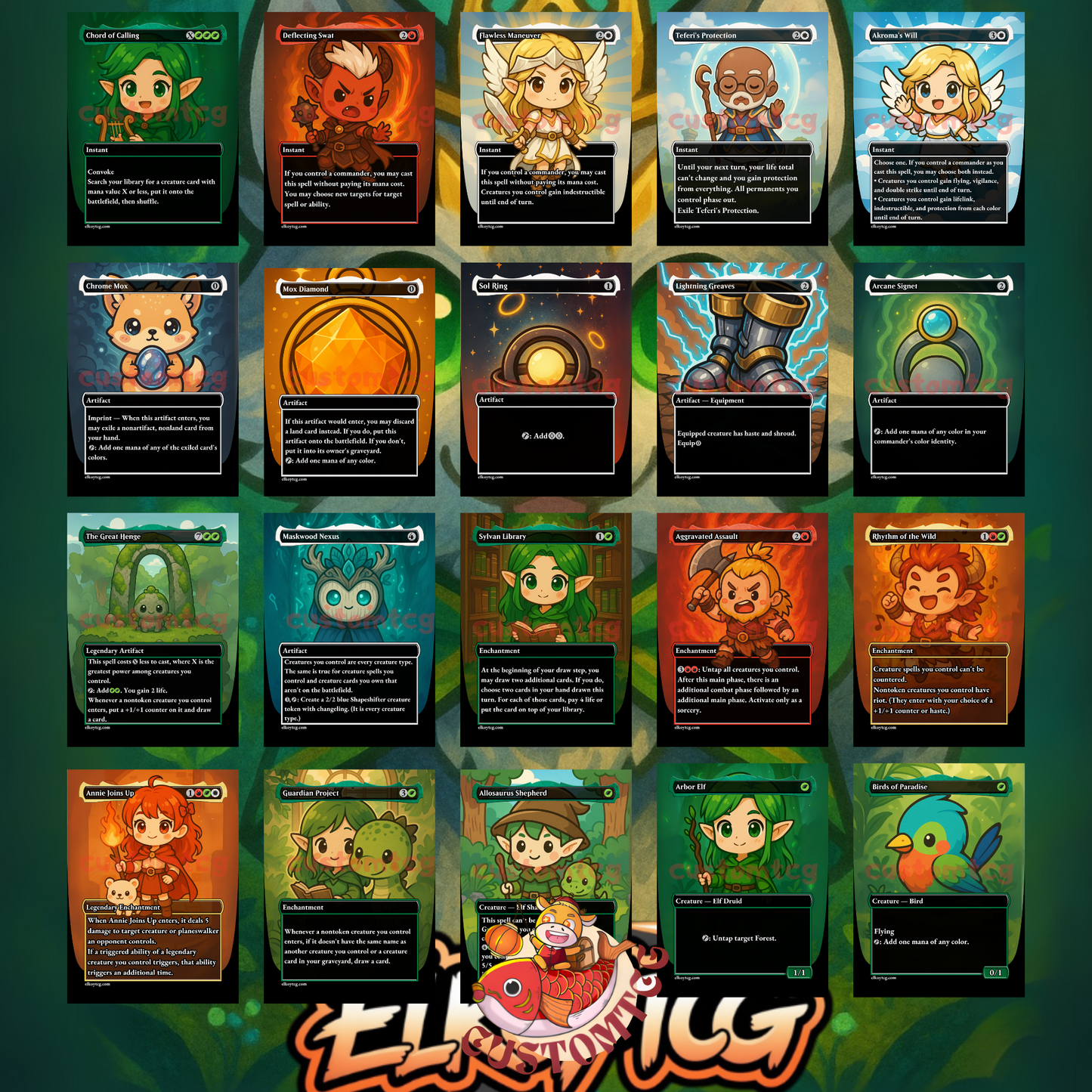 Voja, Jaws of the Conclave Chibi Deck