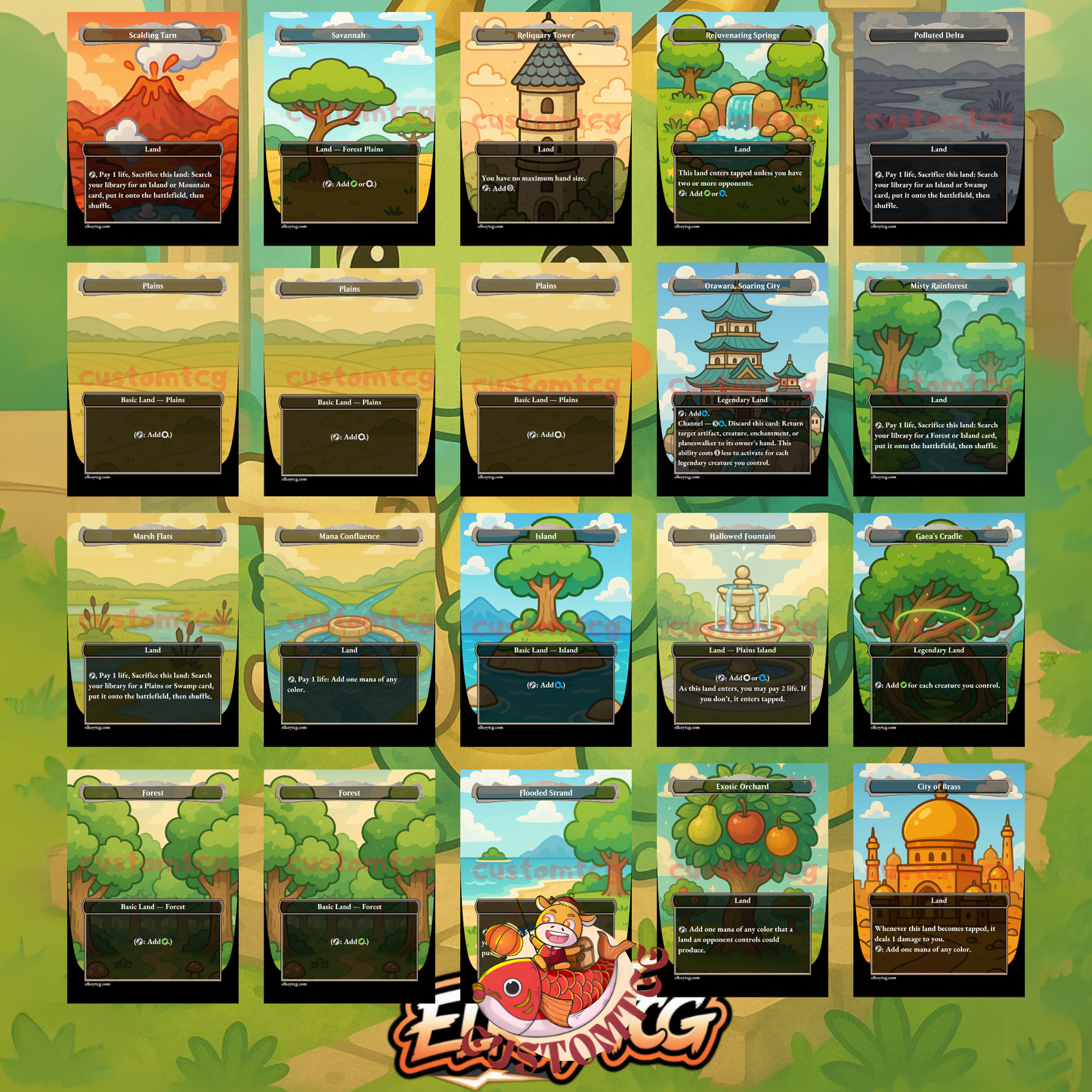 Arcades Custom Deck