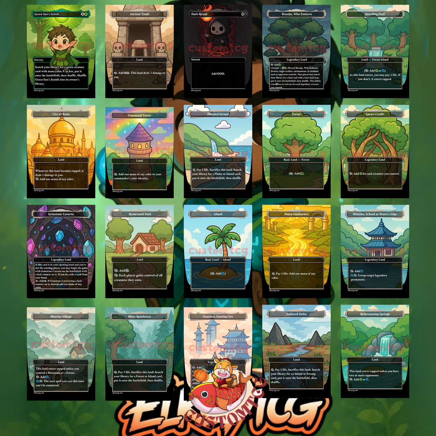 Kinnan Chibi Deck