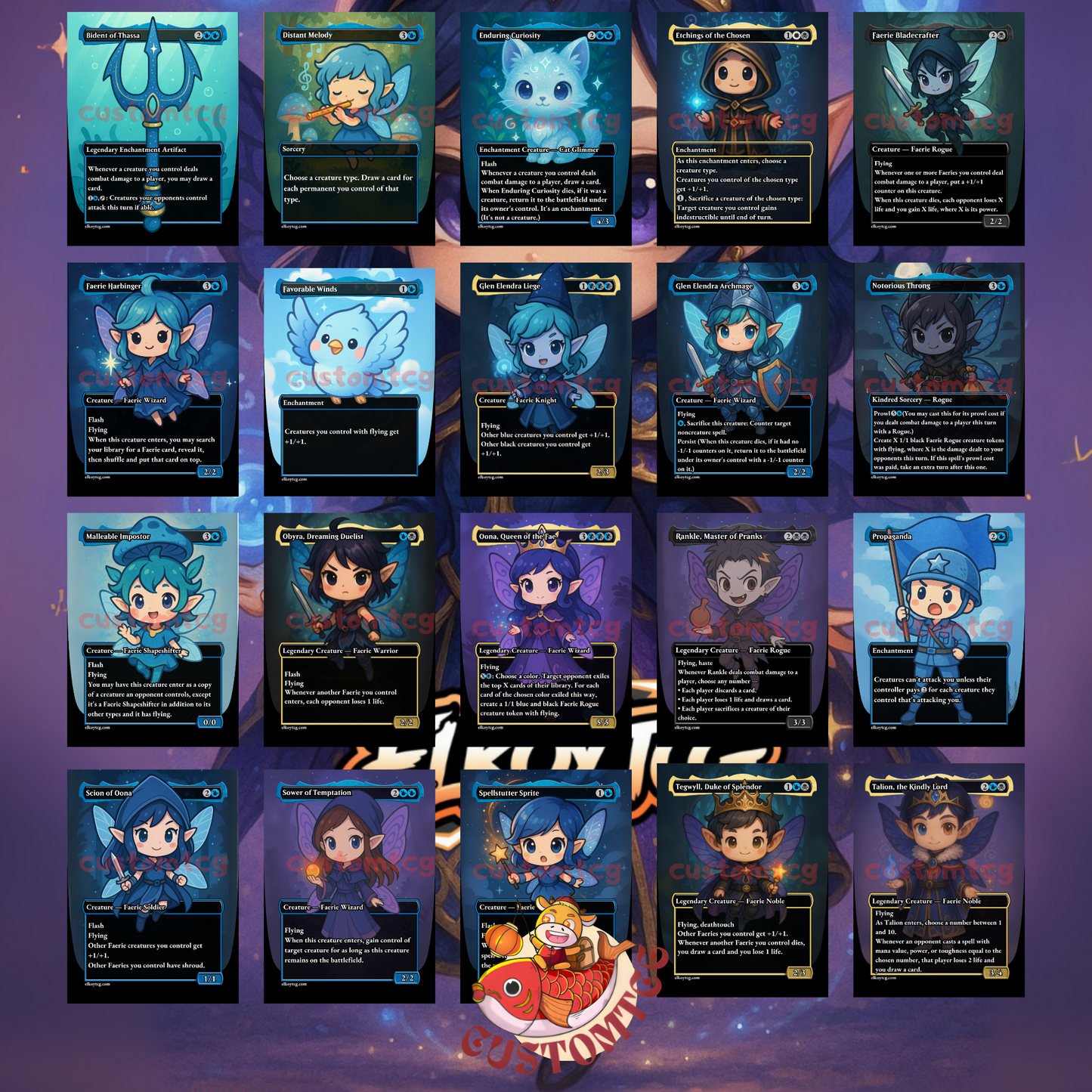 Alela, Artful Provocateur Chibi Deck