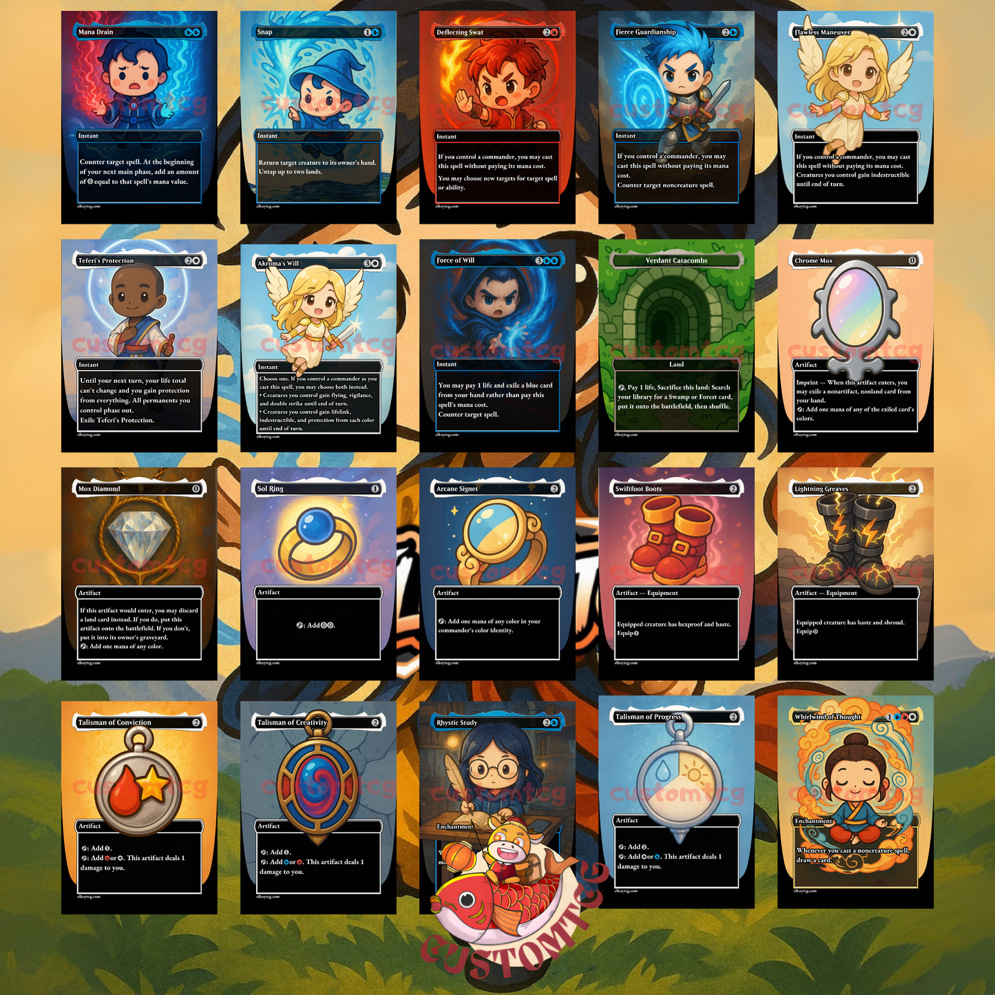 Narset Chibi Deck