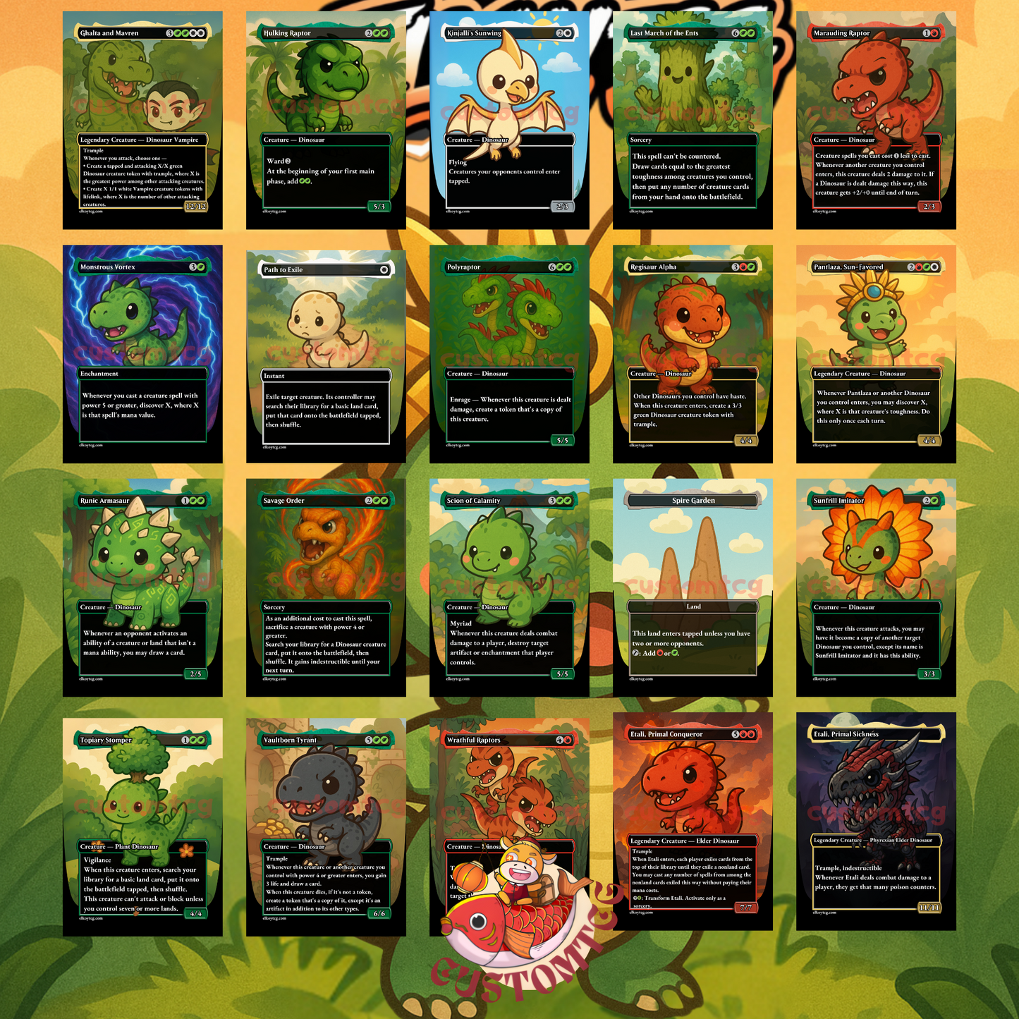 Pantlanza Chibi Deck