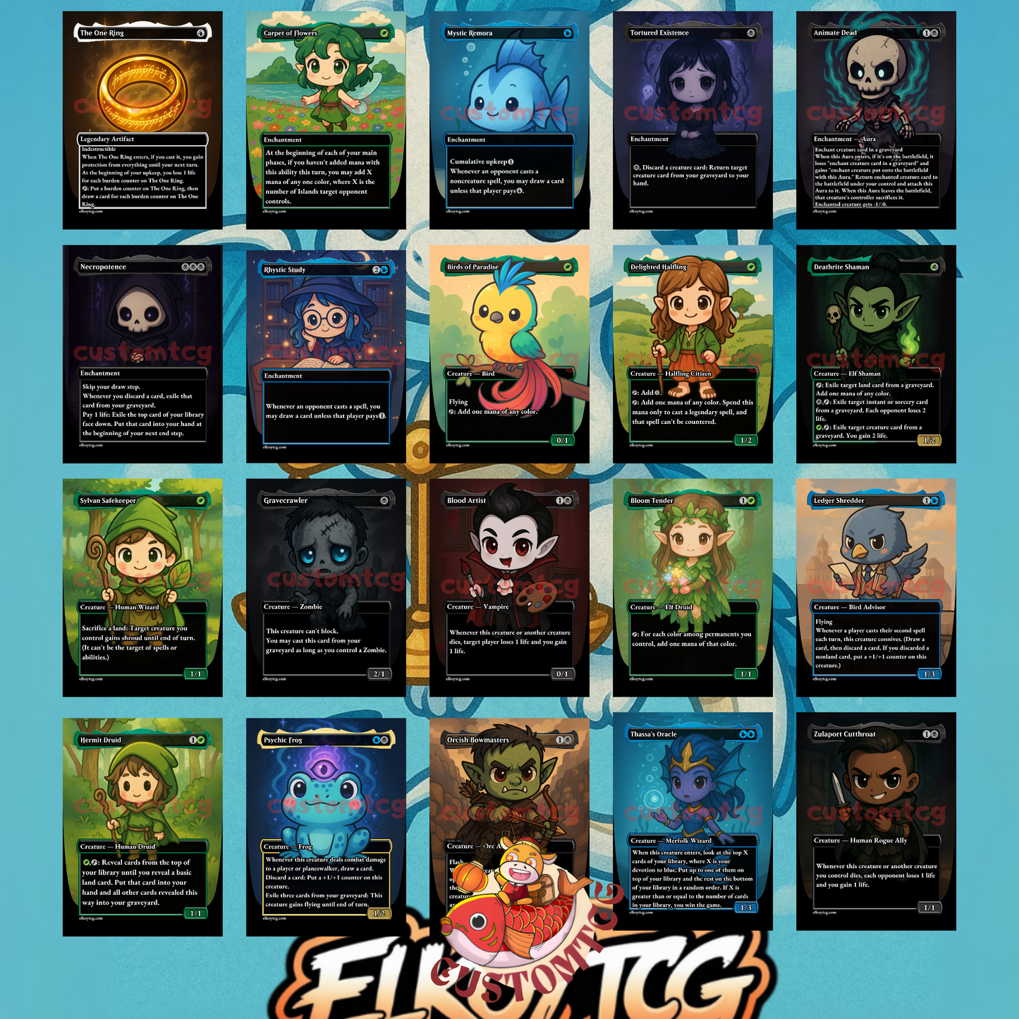 Teval Chibi Deck